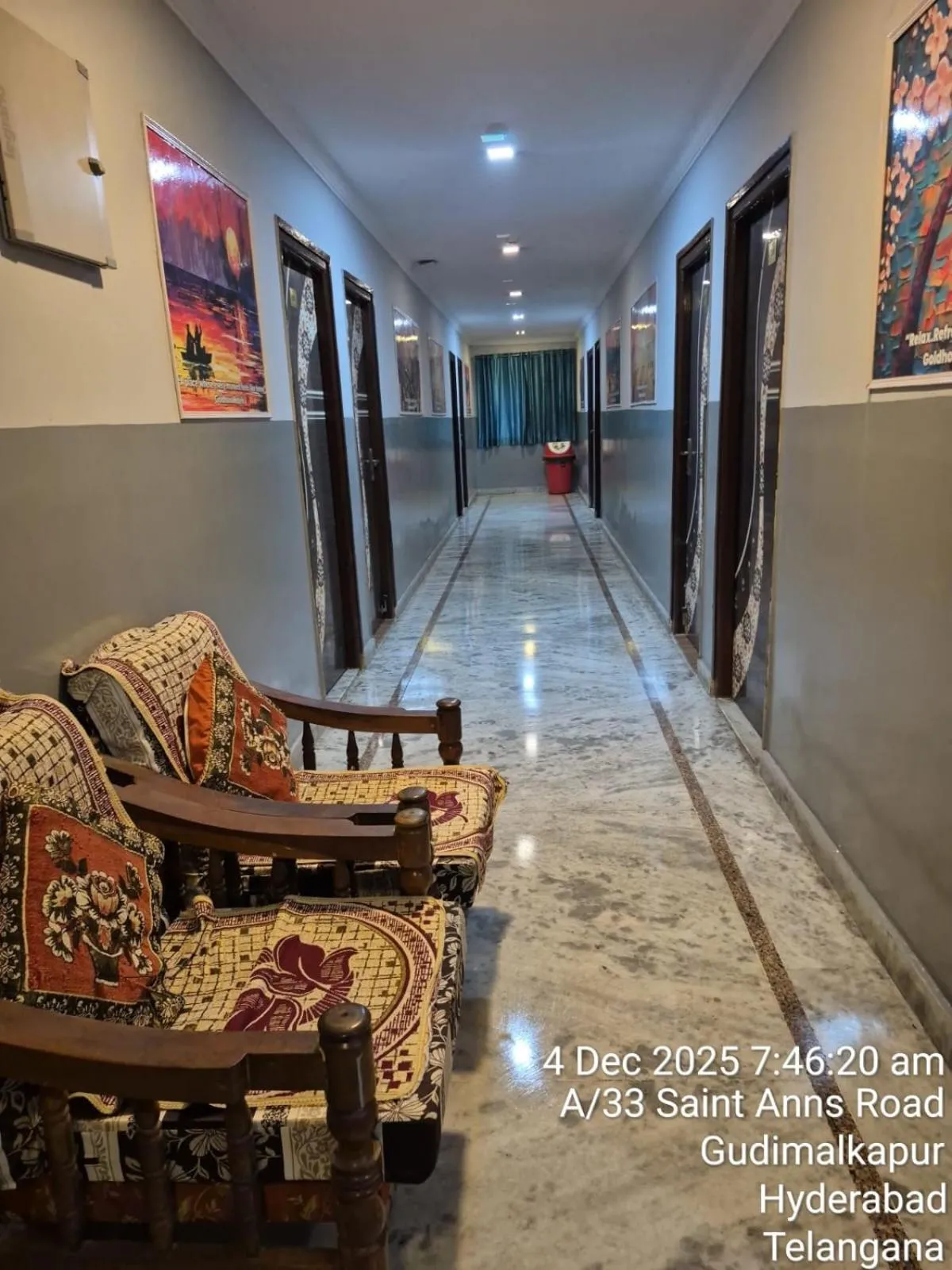 Lobby or reception in Goldhorn Hotels & Banquet Mehdipatnam Near St Ann's college