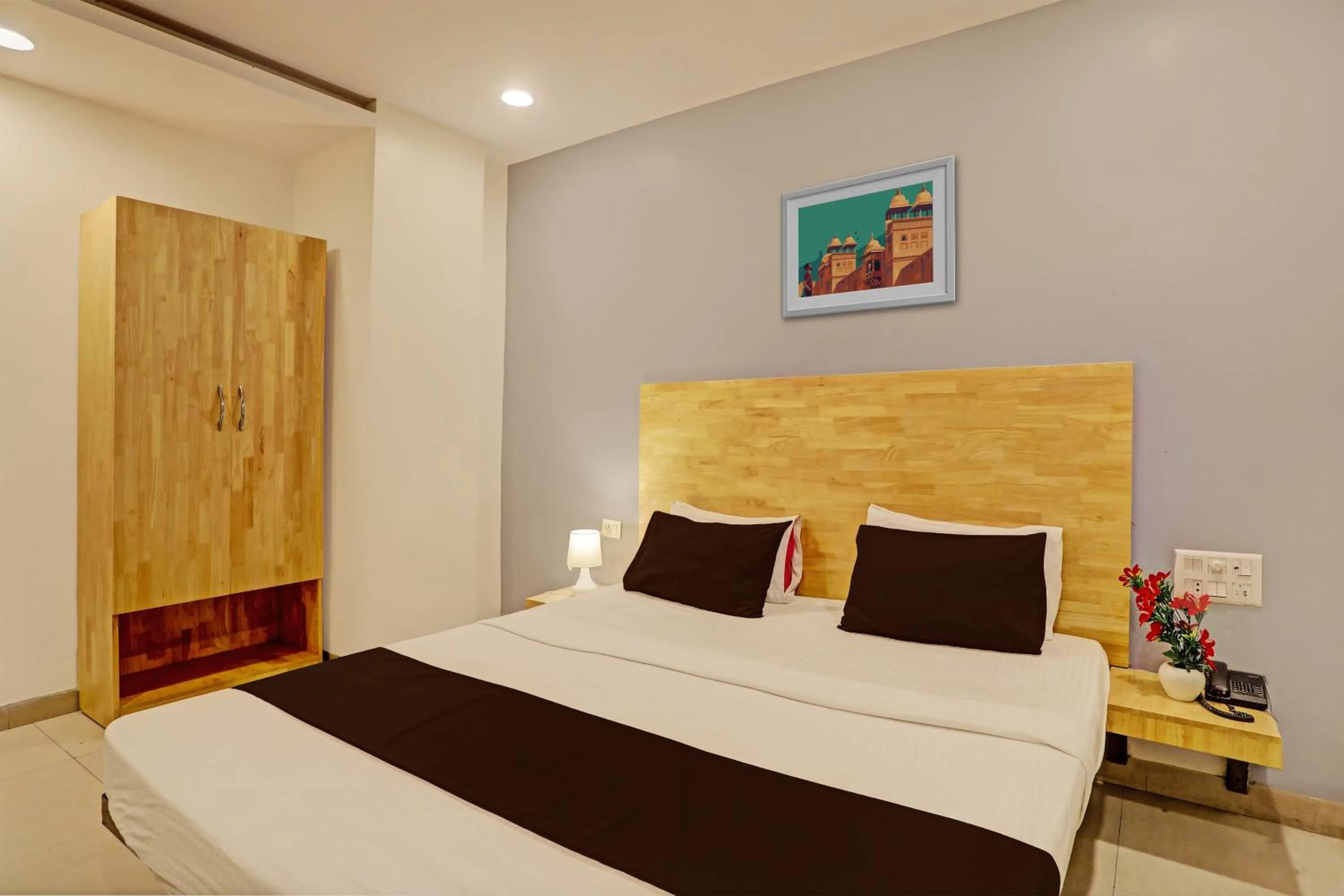 Bedroom, Bed in OYO 76687 HYD620-MOCA