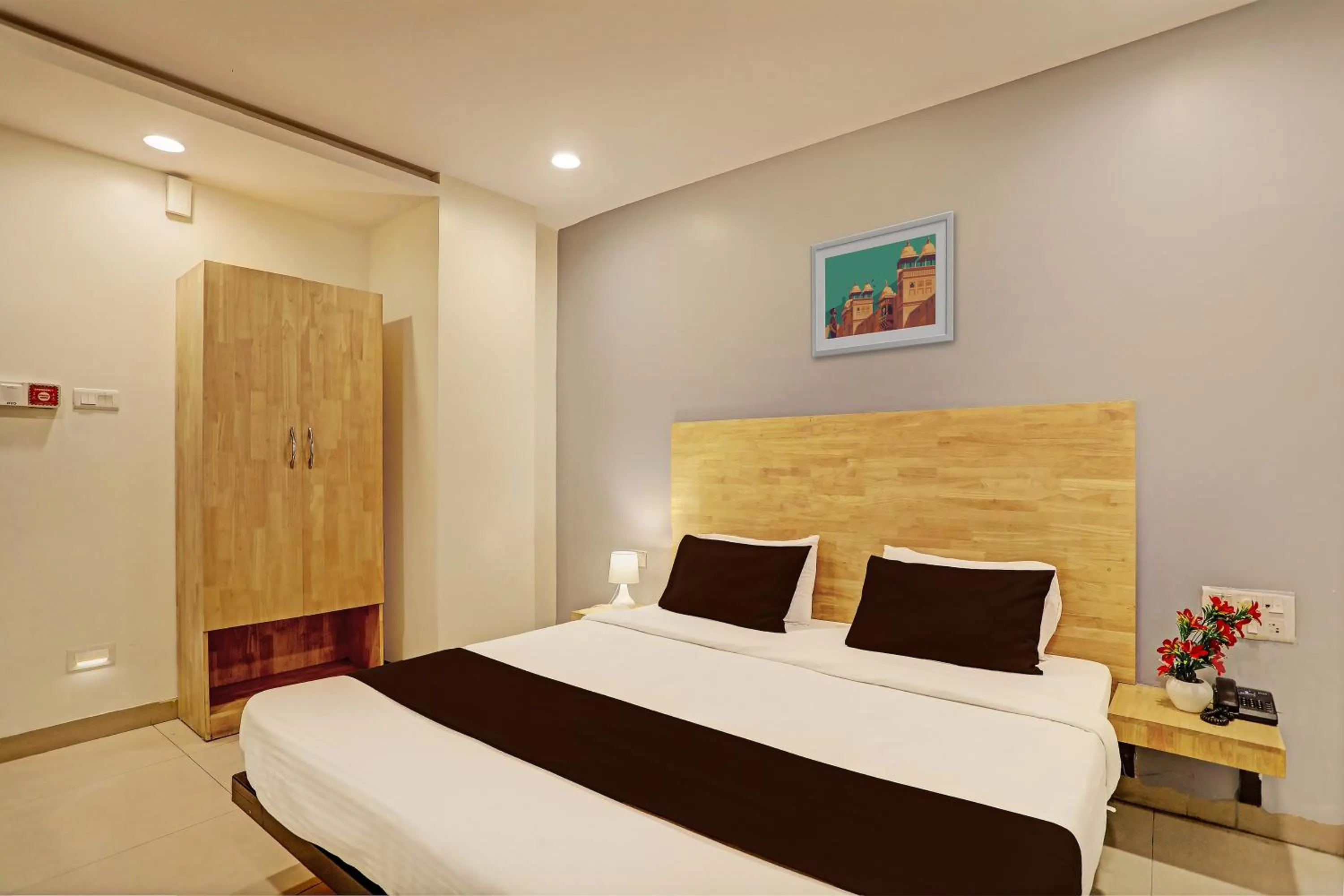 Bedroom, Bed in OYO 76687 HYD620-MOCA