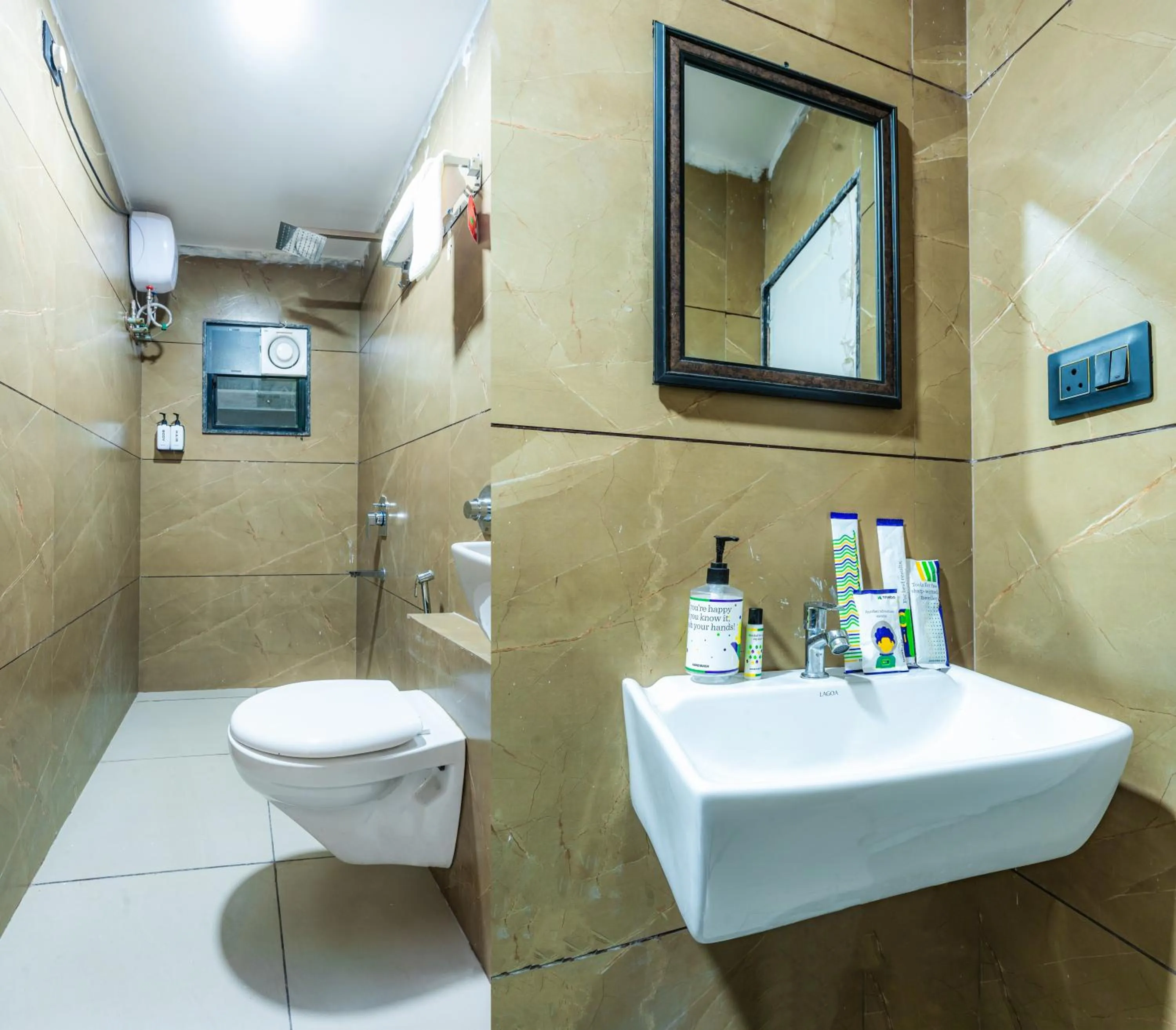 Bathroom in Treebo City Center