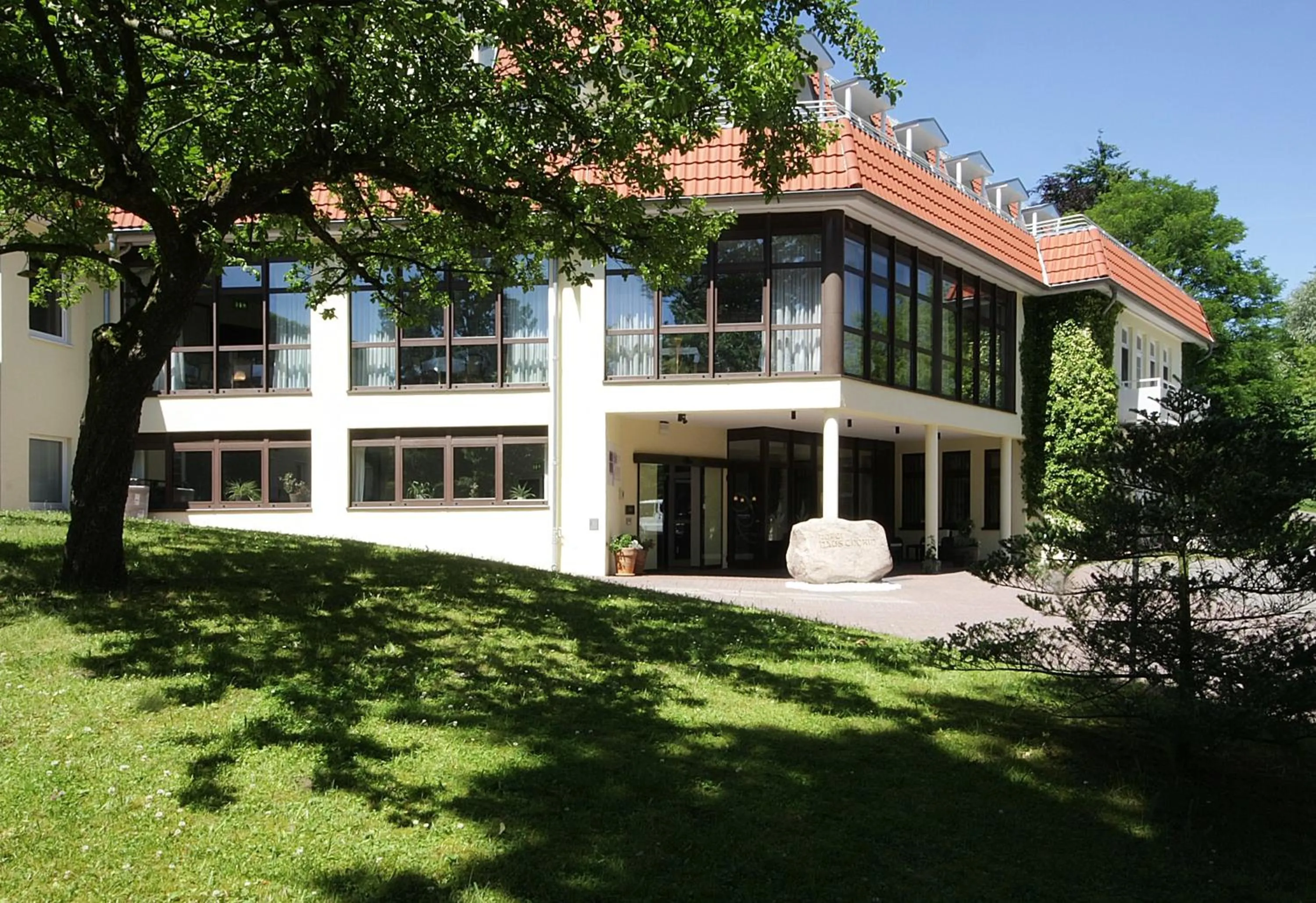 Facade/entrance in Hotel Haus Chorin