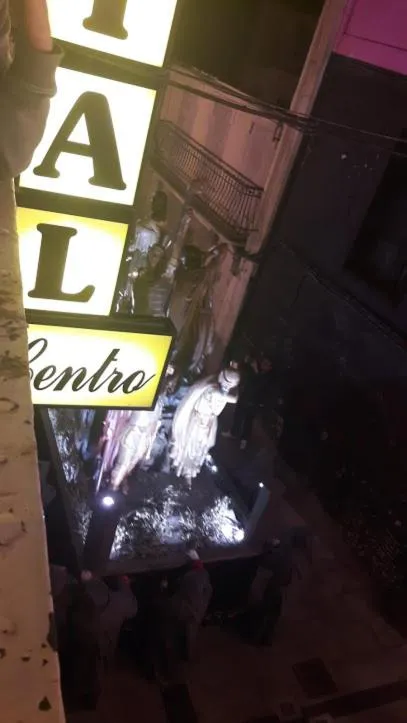 Property building in Hostal El Centro