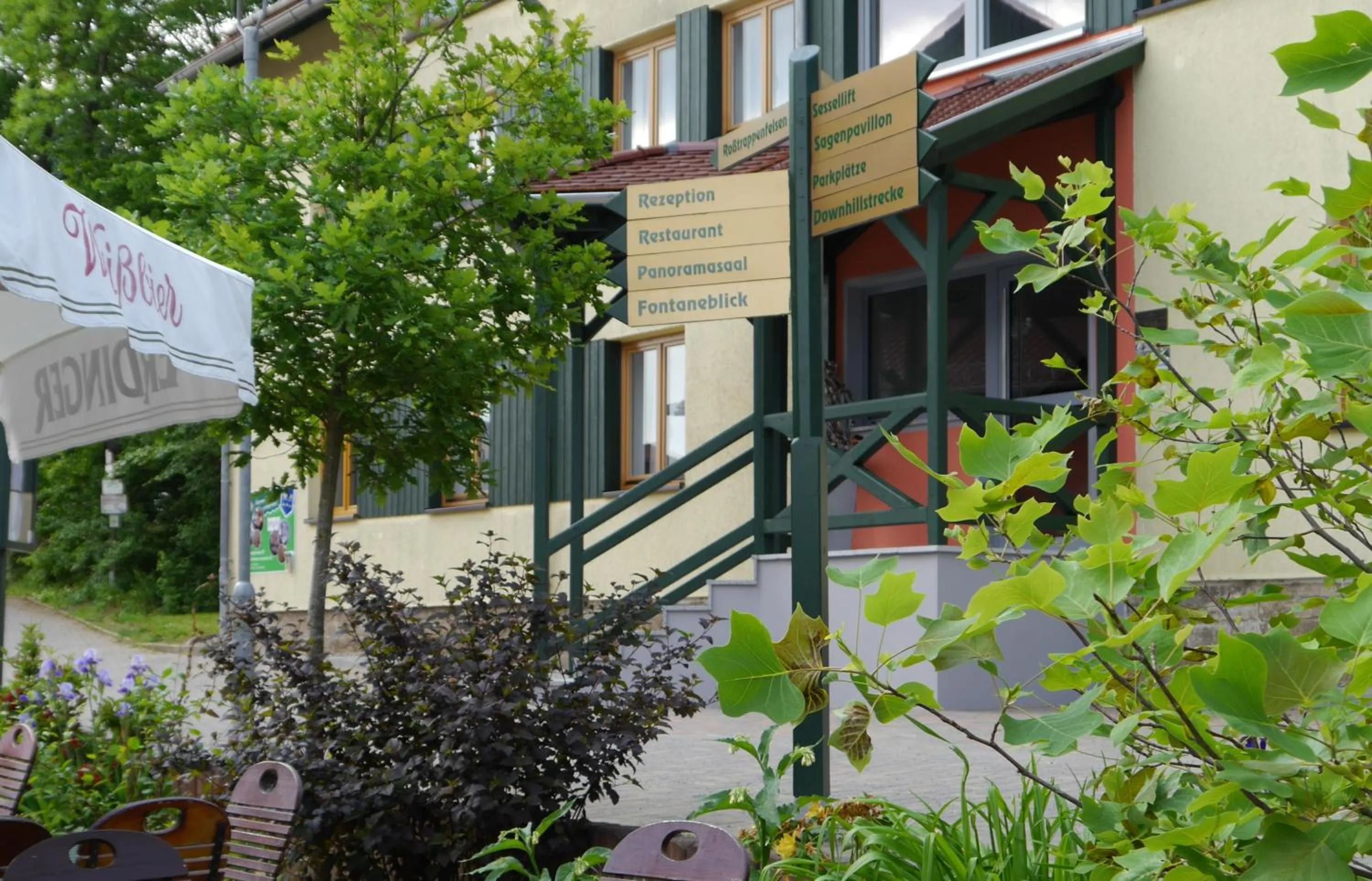 Property building in Akzent Berghotel Rosstrappe