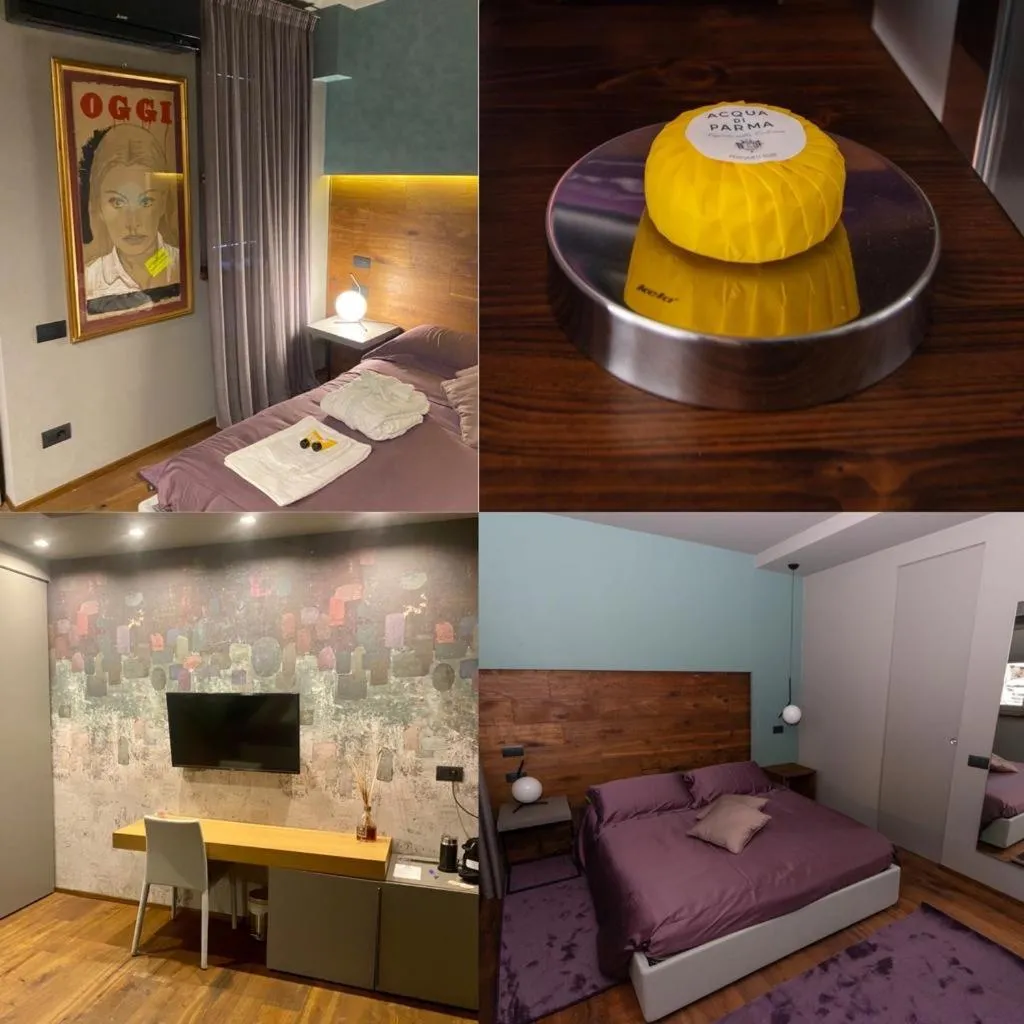 Bedroom, Bed in Fiorini Rooms Pescasseroli