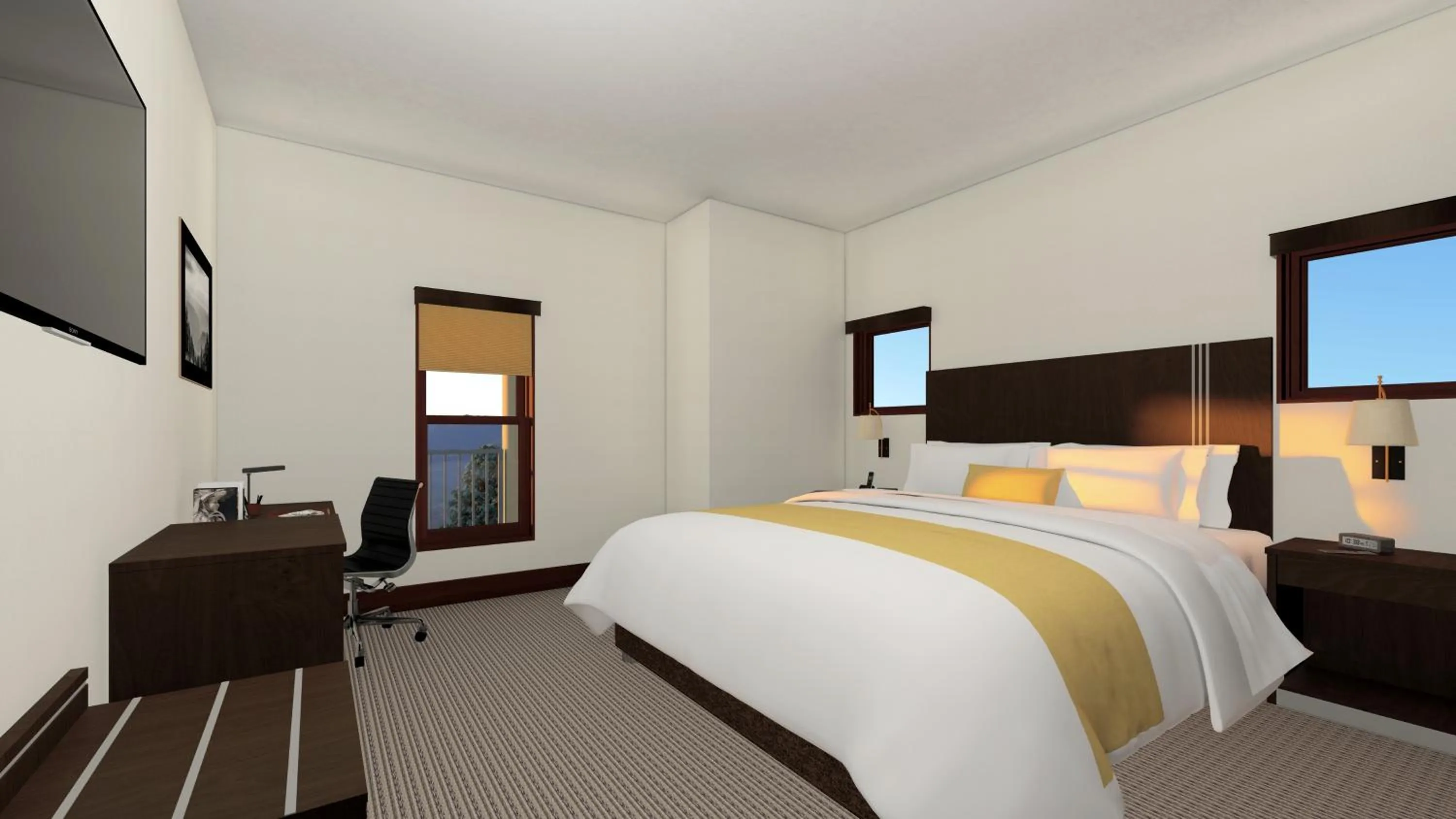 Bed in Corduroy Inn and Lodge, Trademark Collection by Wyndham