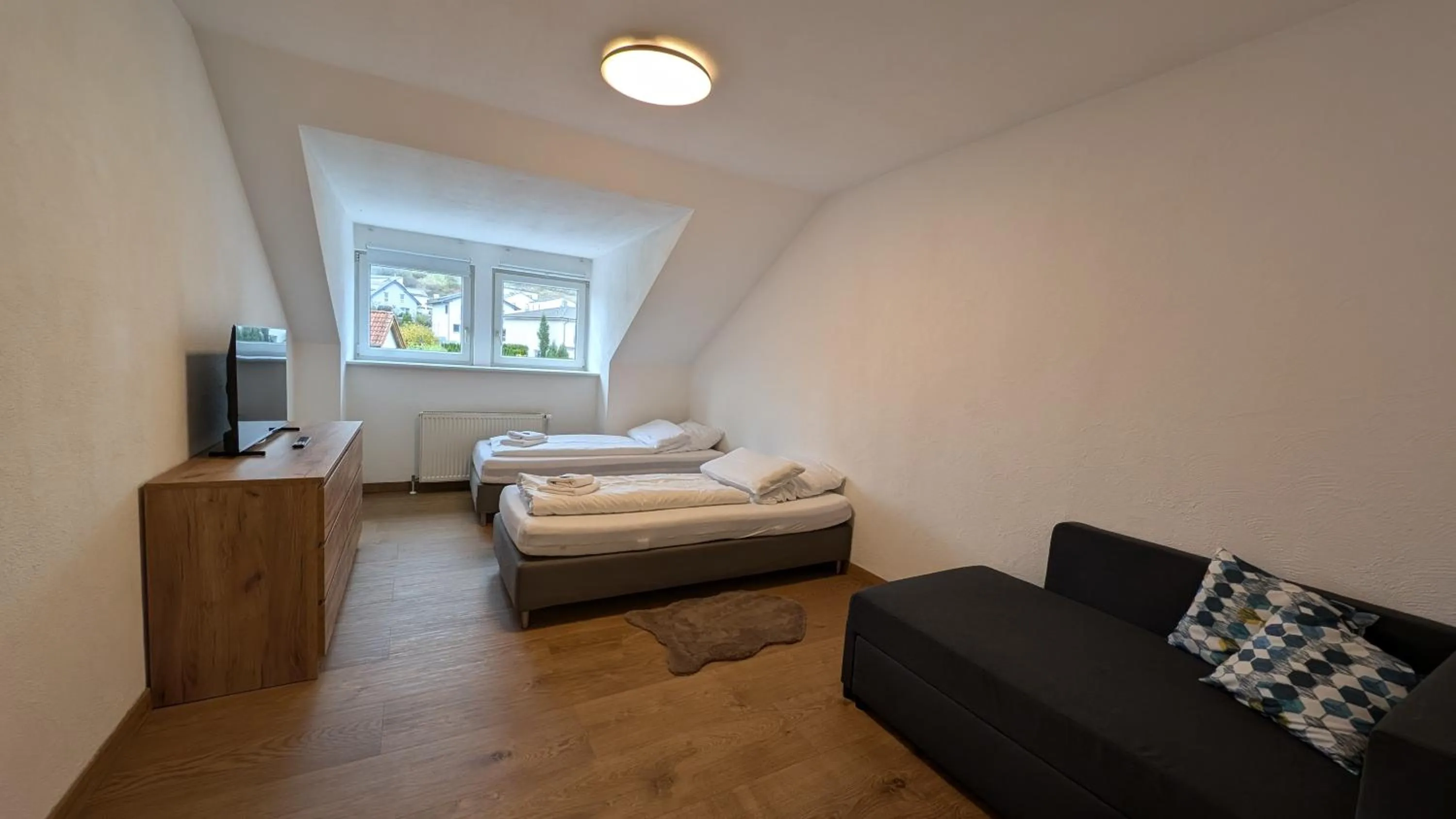 Bed in Hotel Panorama