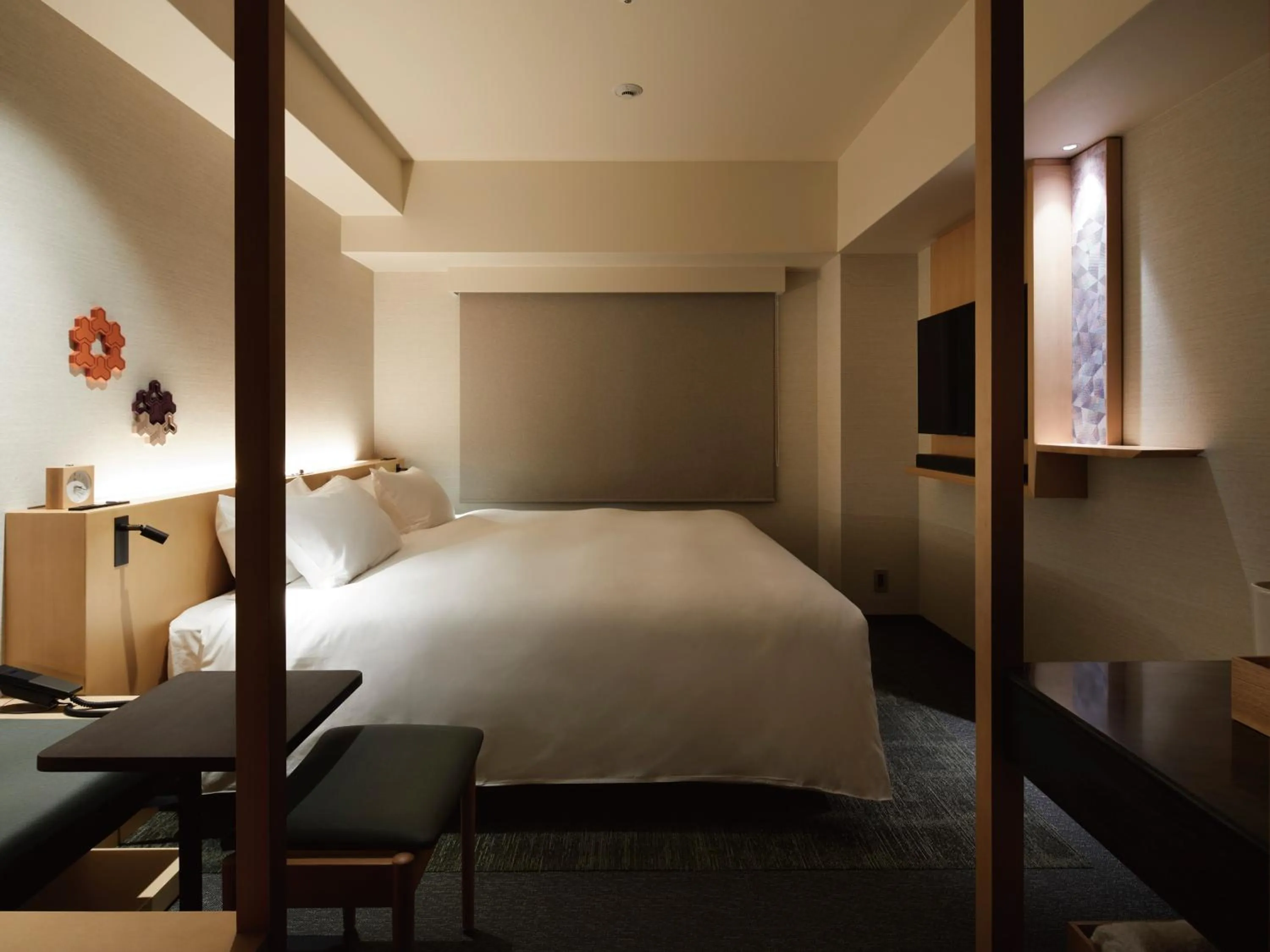 Bed in Agora Kyoto Karasuma