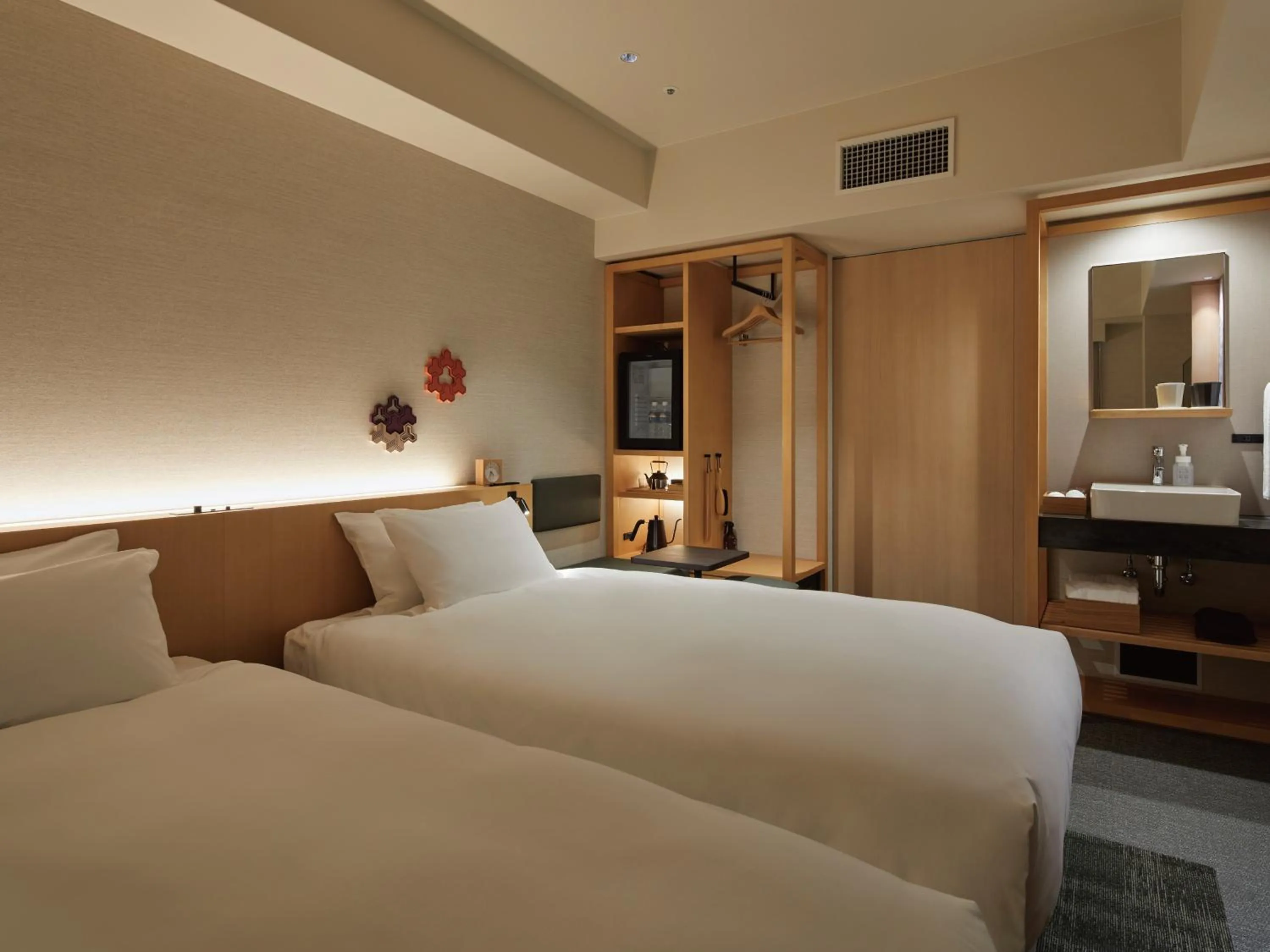 Bed in Agora Kyoto Karasuma