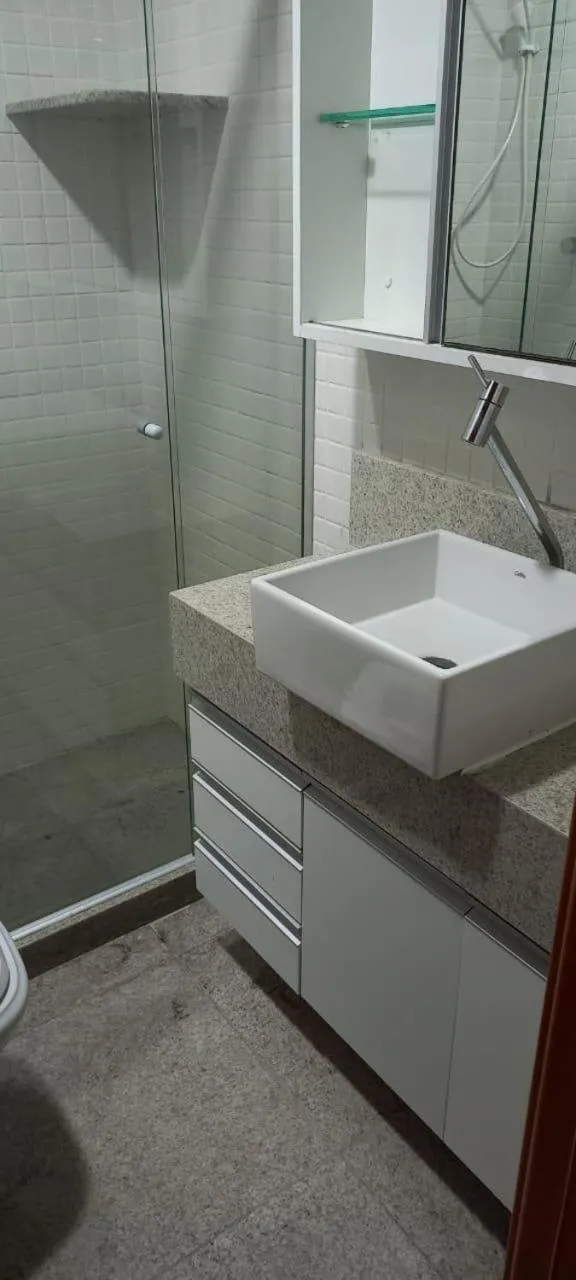 Bathroom in Flat no Condomínio Monte Castelo em Gravatá