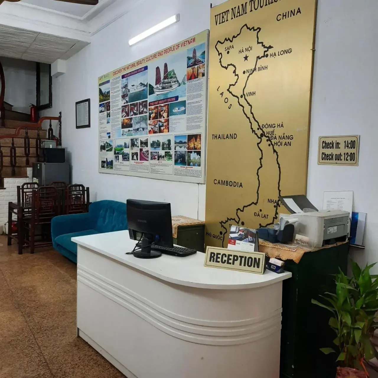 Lobby or reception in Hanoi Carina Hotel Lobby or reception in Hanoi Carina Hotel