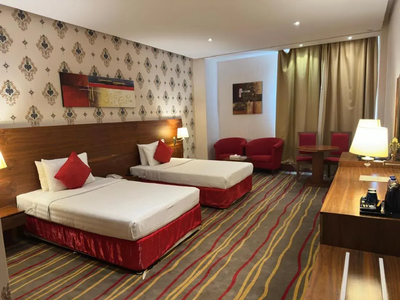 Bedroom, Bed in Al Khaleej Palace Deira Hotel Bedroom, Bed in Al Khaleej Palace Deira Hotel