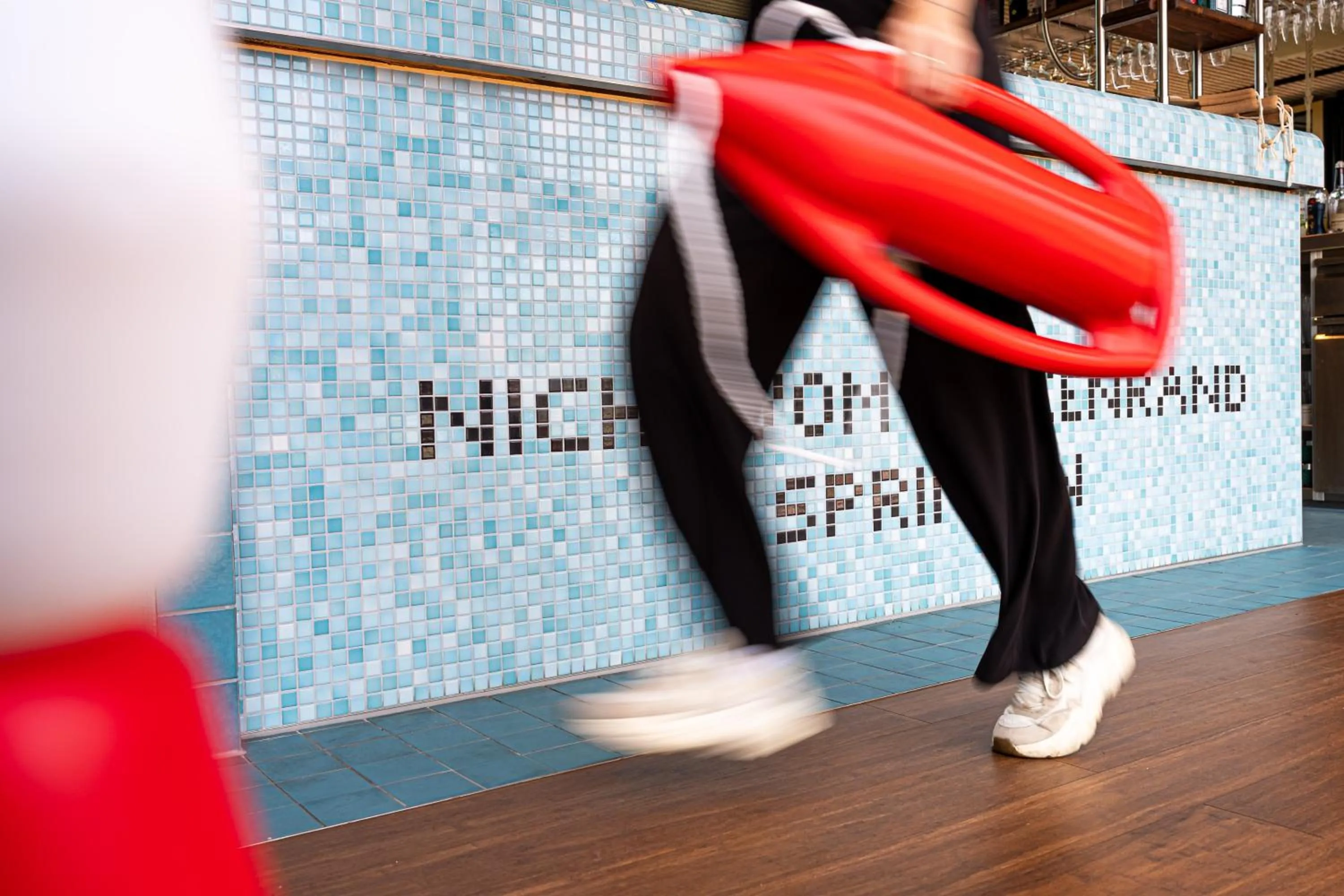 People in Cocoon Sendlinger Tor