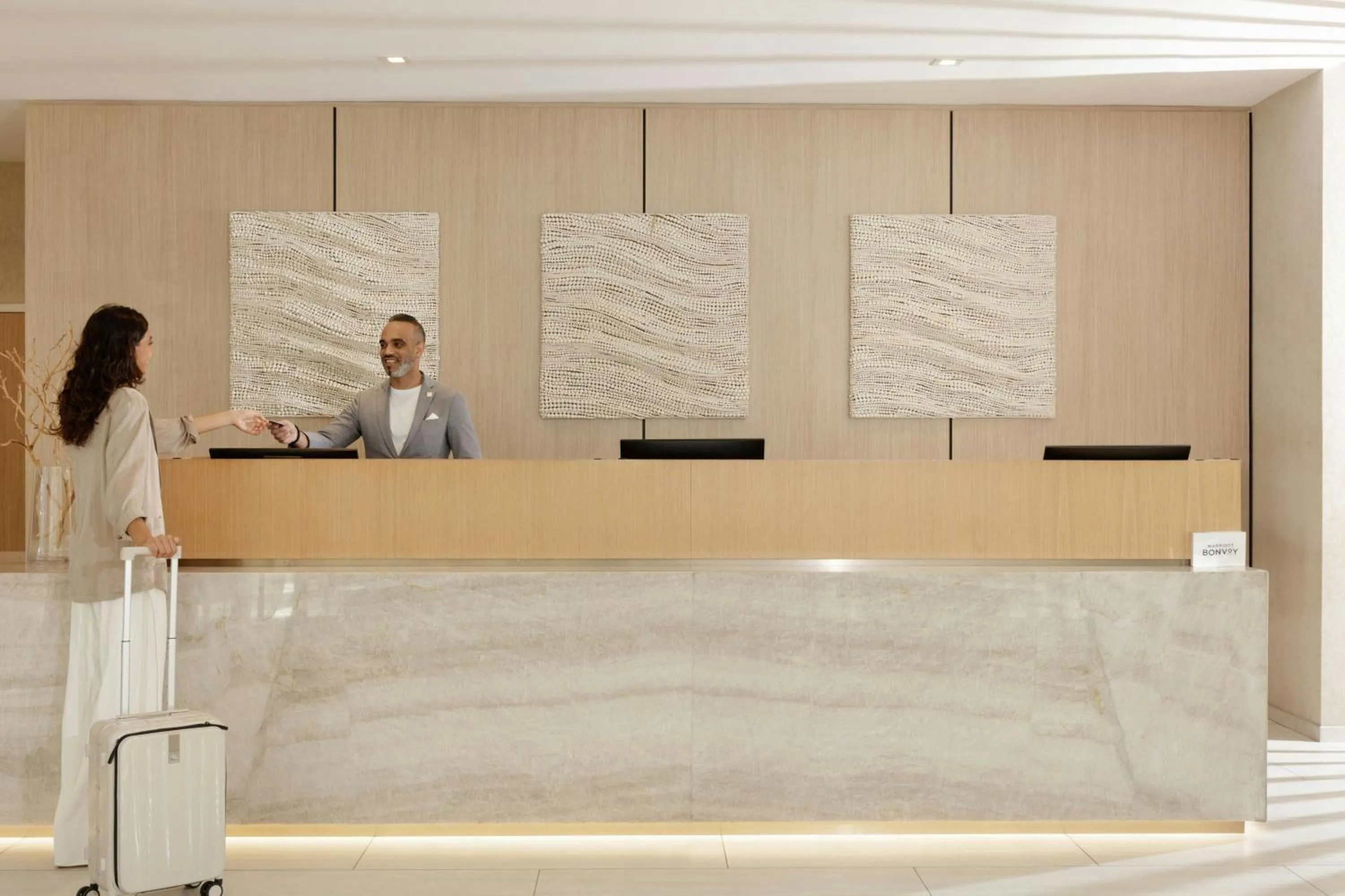 Lobby or reception in AC Hotel by Marriott Fort Lauderdale Beach