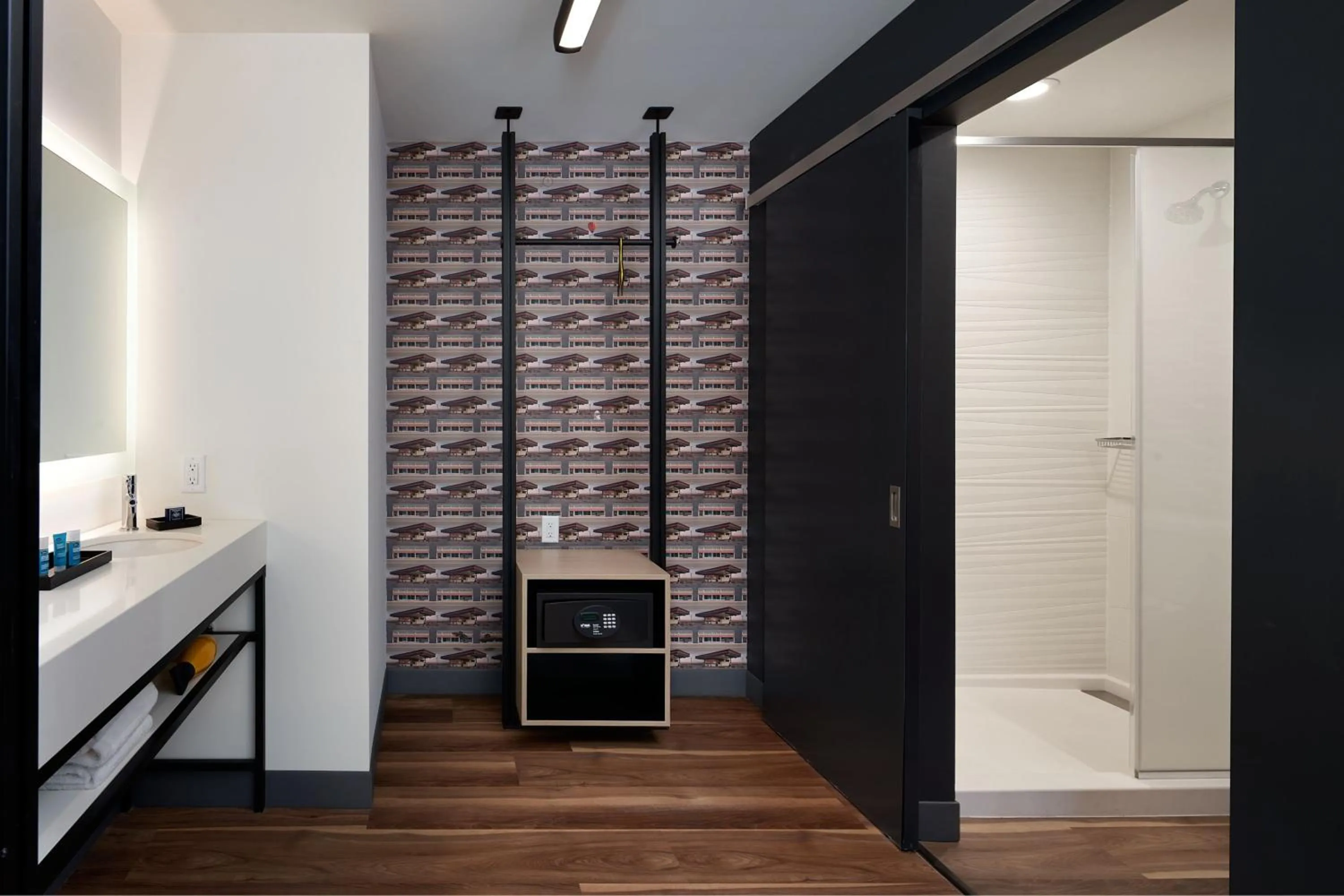 Bathroom in Aloft Orlando International Drive by Marriott