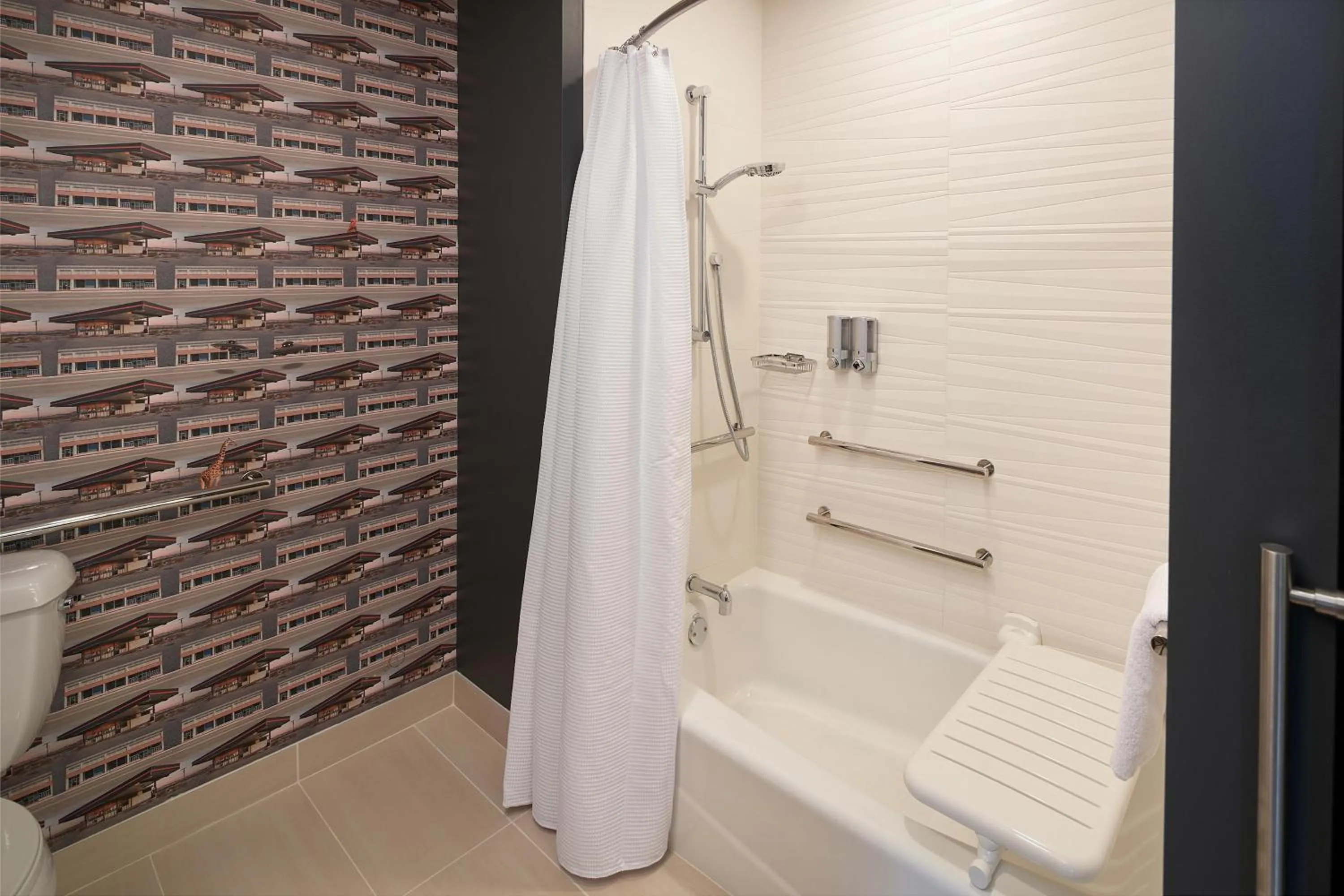 Bathroom in Aloft Orlando International Drive by Marriott