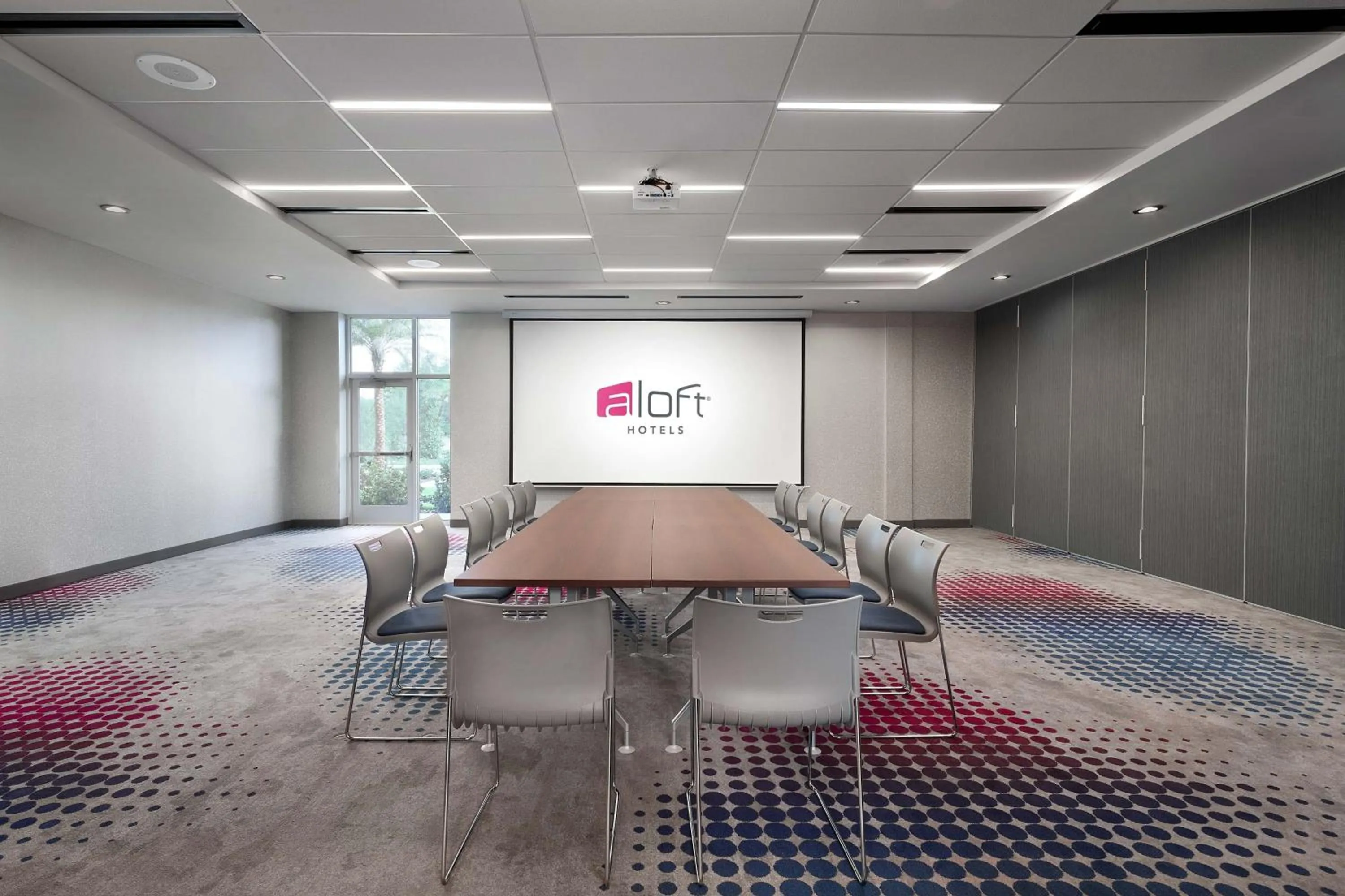 Meeting/conference room in Aloft Orlando International Drive by Marriott