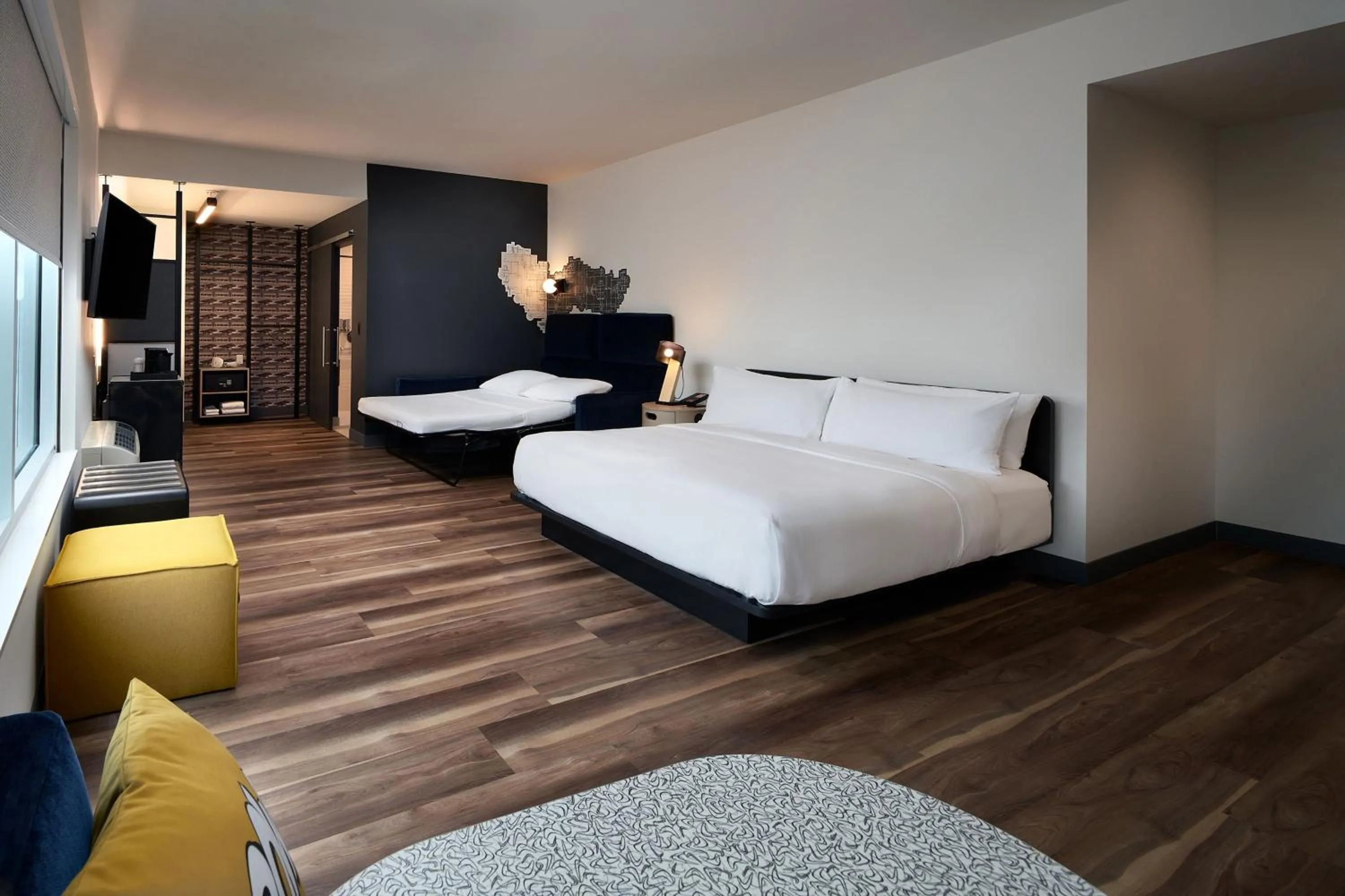 Bedroom, Bed in Aloft Orlando International Drive by Marriott