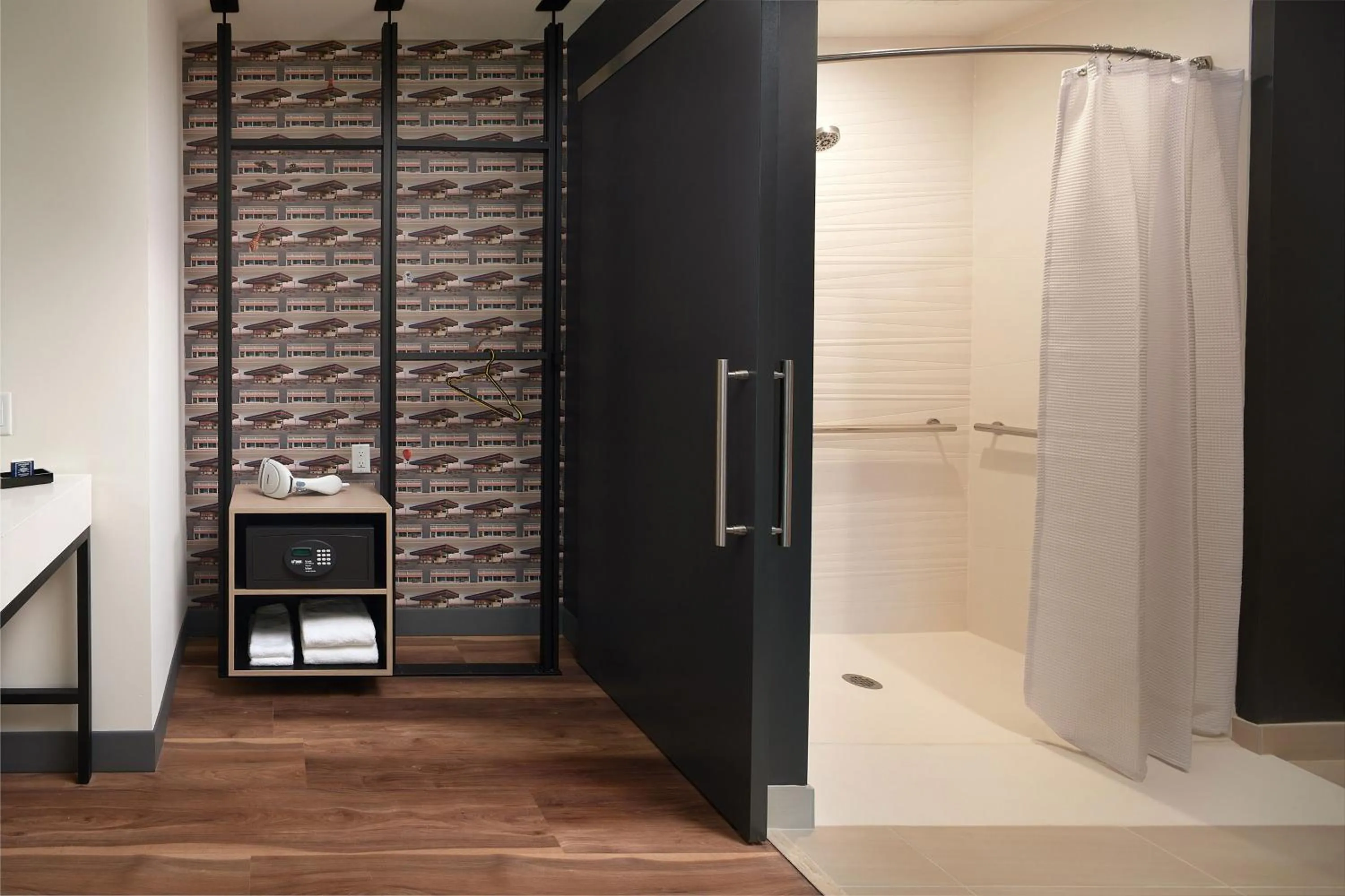 Bathroom in Aloft Orlando International Drive by Marriott