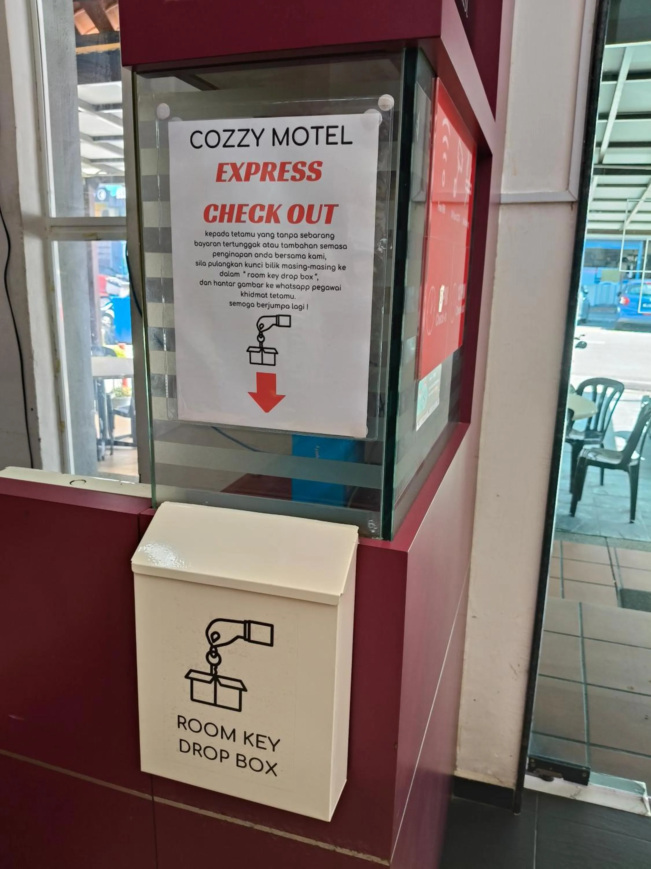 Lobby or reception in Cozzy Motel Malacca