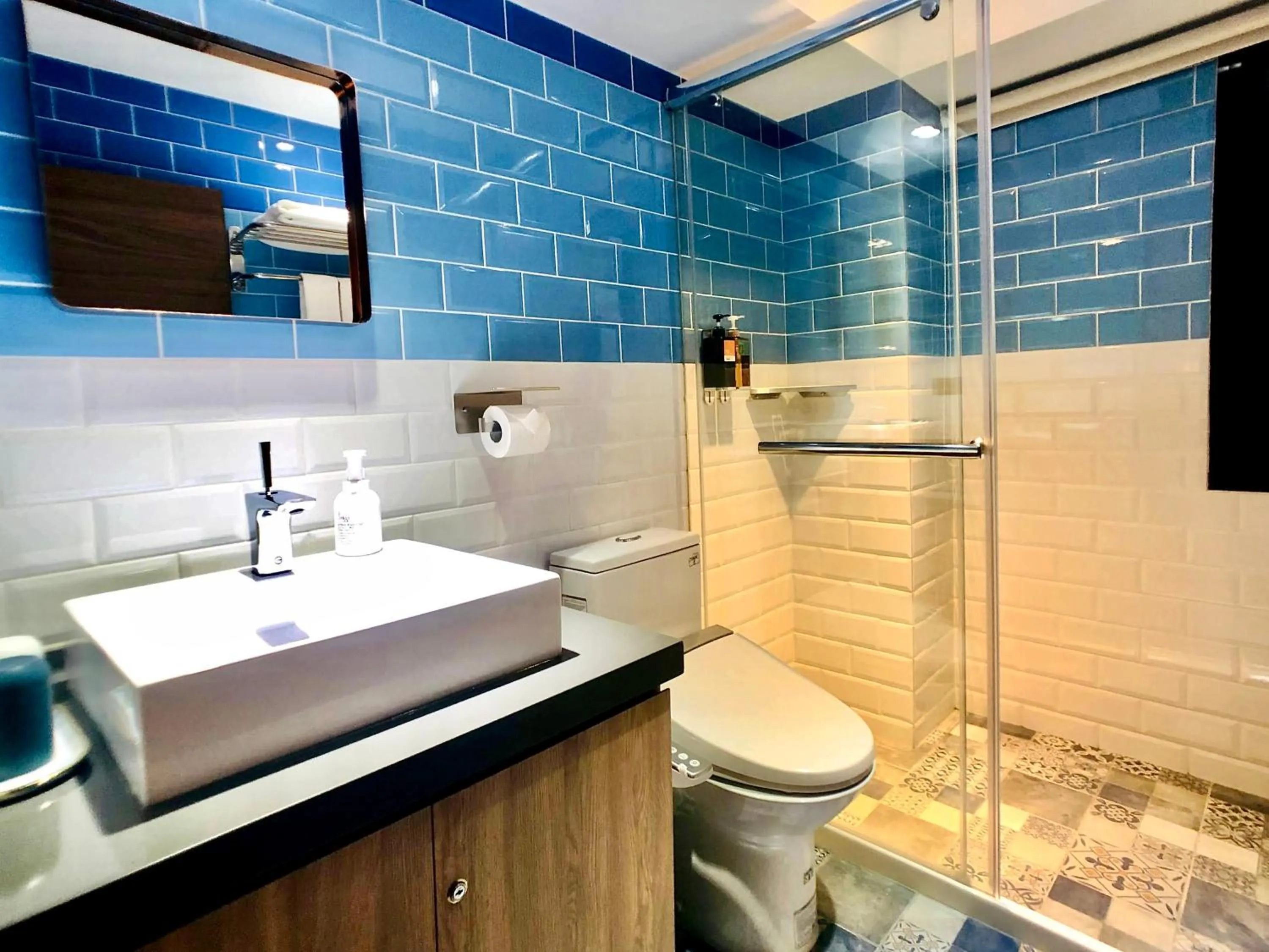 Bathroom in Journey Town Inn