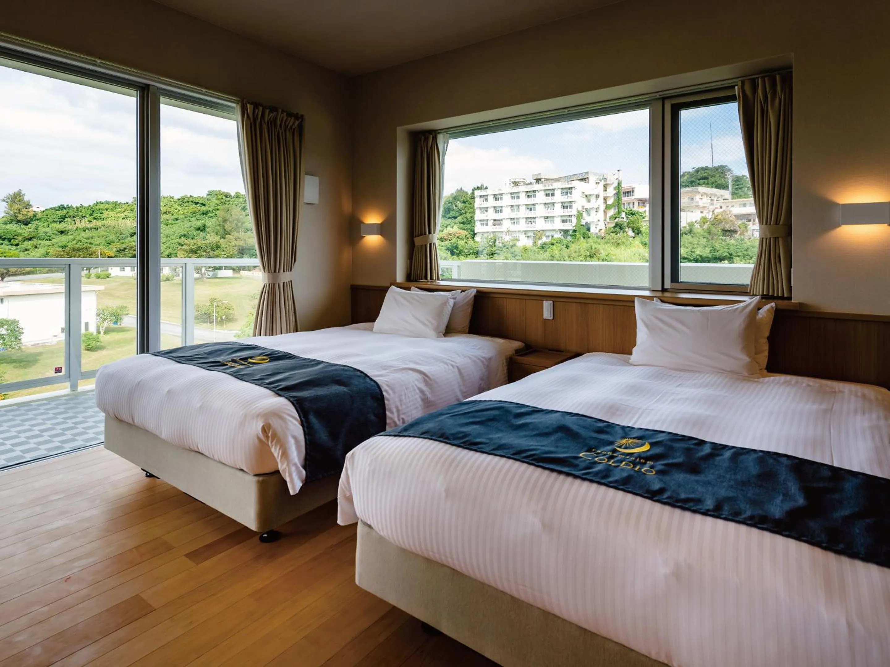 Natural landscape, Bed in Private Condo Chatan Jagaru by Coldio Premium