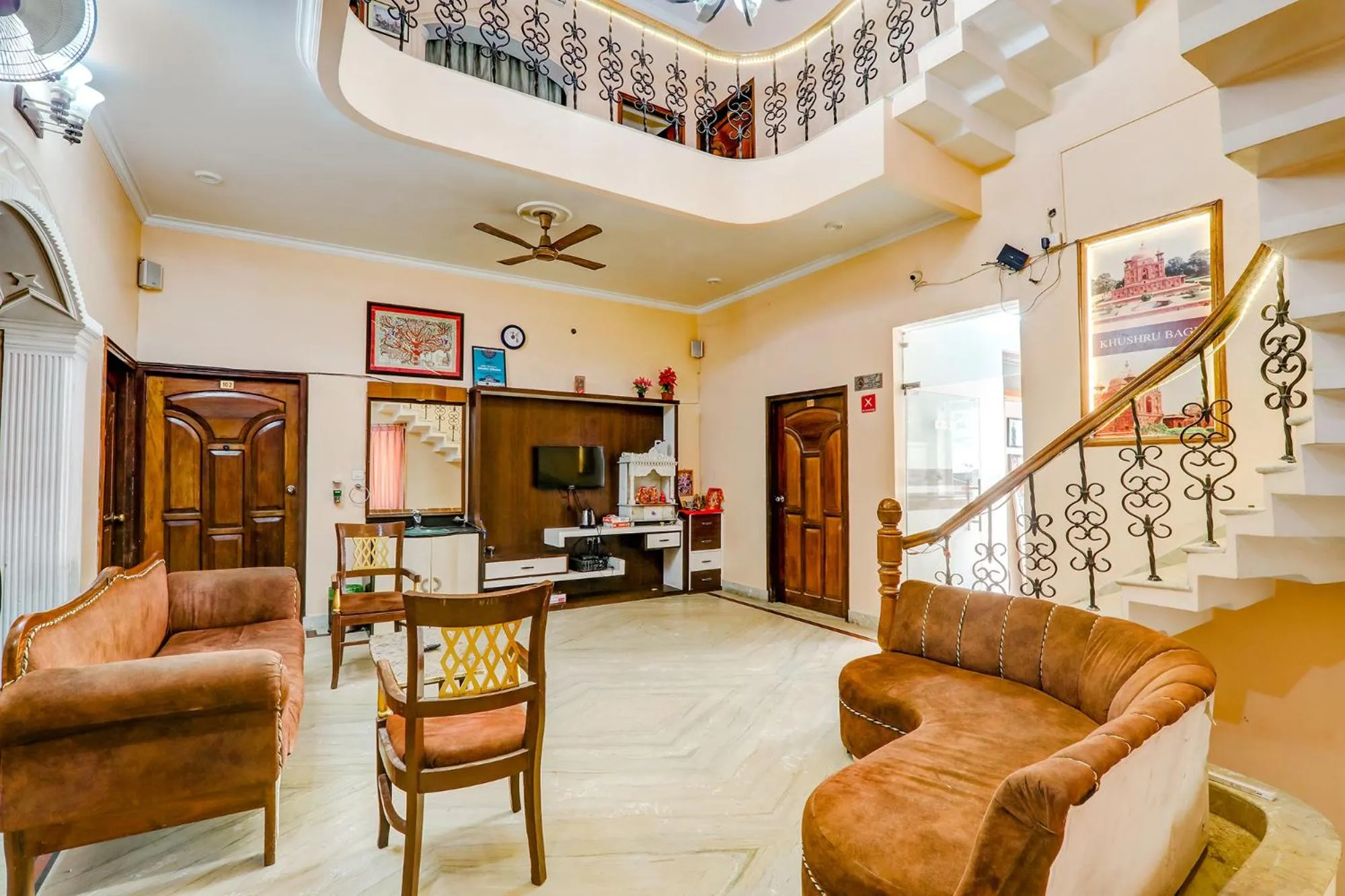 Living room in FabHotel Raka Inn