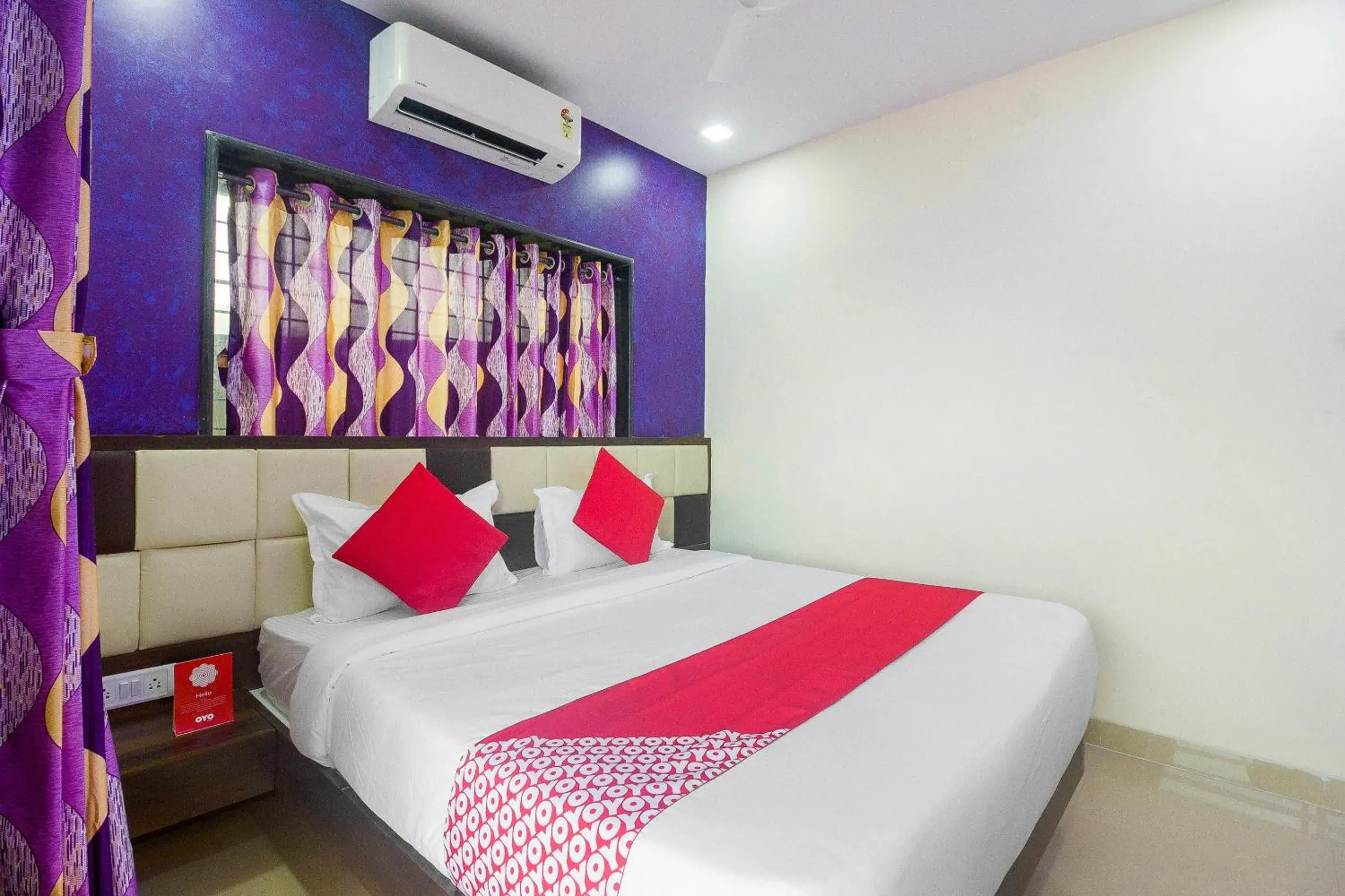 Bedroom, Bed in Hotel O Samrat Palace Bedroom, Bed in Hotel O Samrat Palace