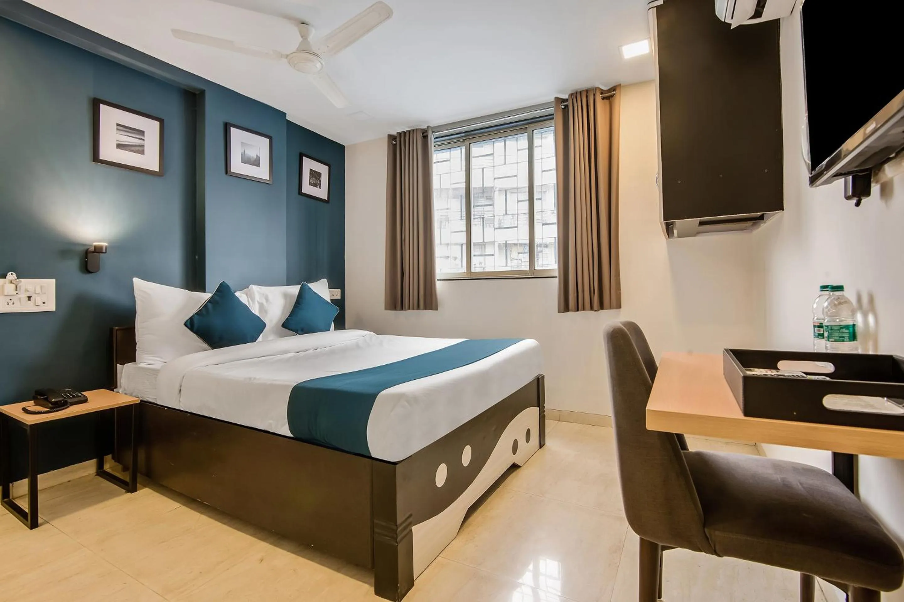 Bedroom, Bed in Hotel O Nirsukh Palace