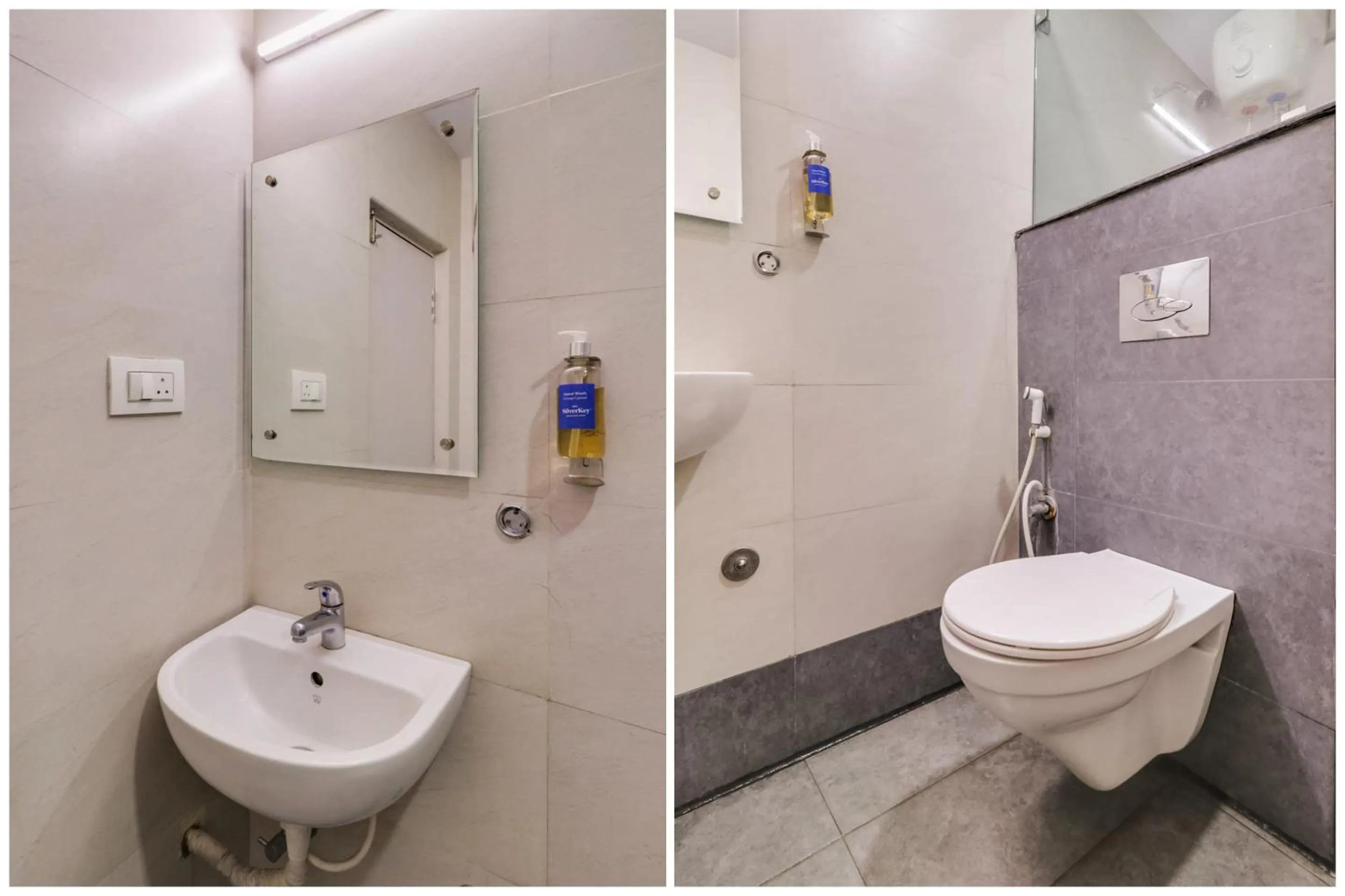 Bathroom in Super Hotel O Stay Inn Maharani Peta