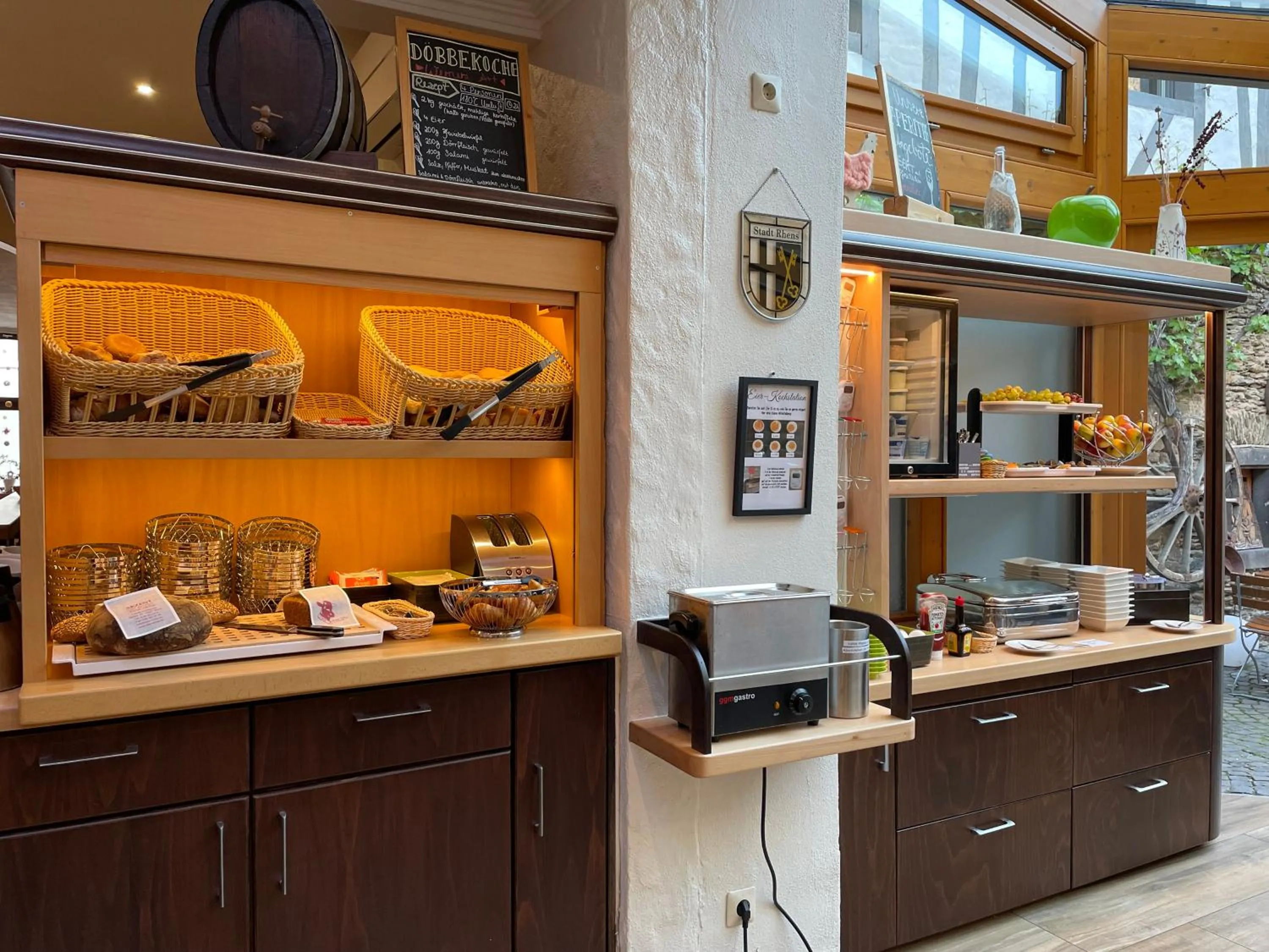 Breakfast in AKZENT Hotel Restaurant Roter Ochse Rhens bei Koblenz