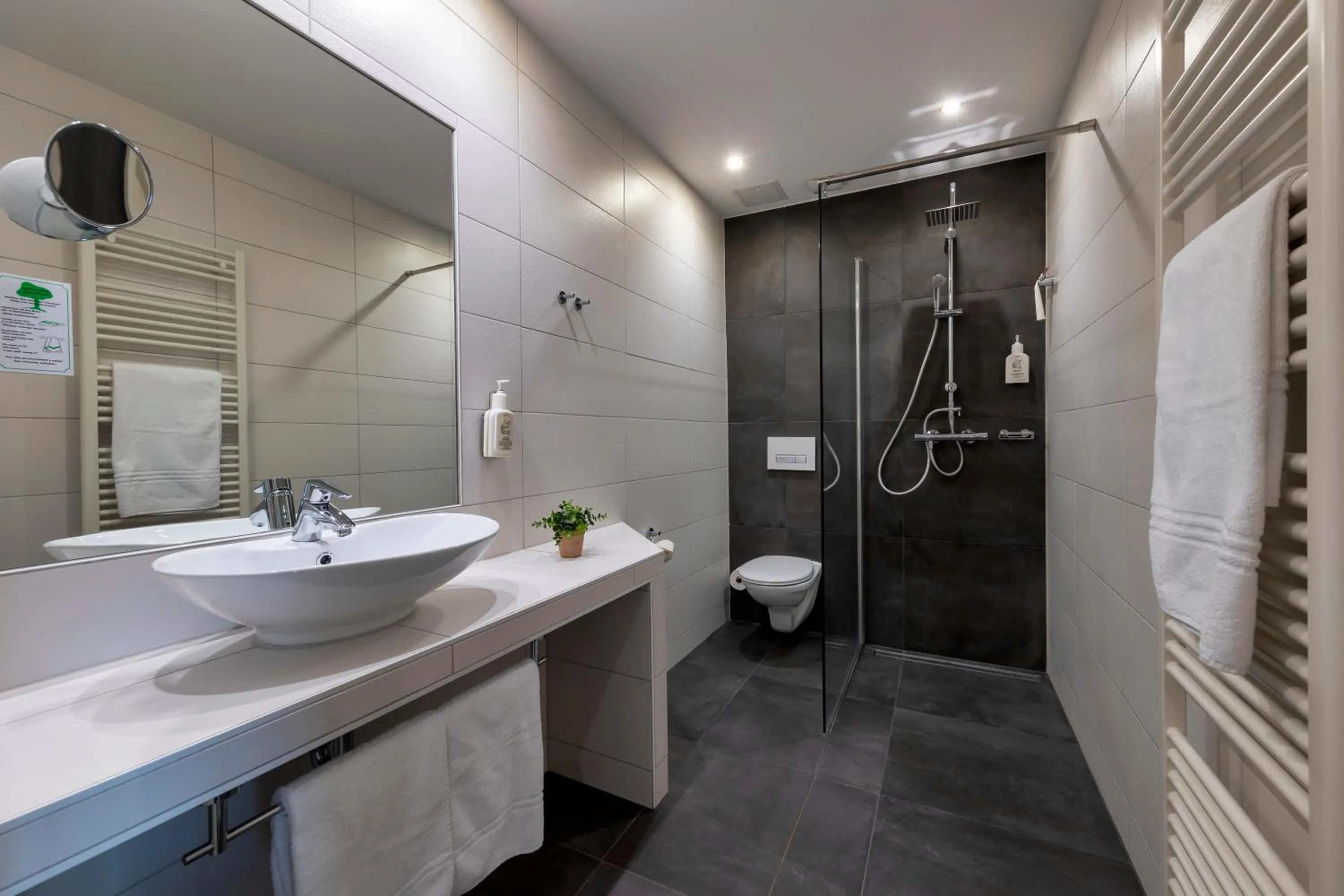 Bathroom in AKZENT Hotel Restaurant Roter Ochse Rhens bei Koblenz