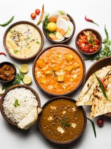 Food close-up in Hotel Paradise inn Food close-up in Hotel Paradise inn