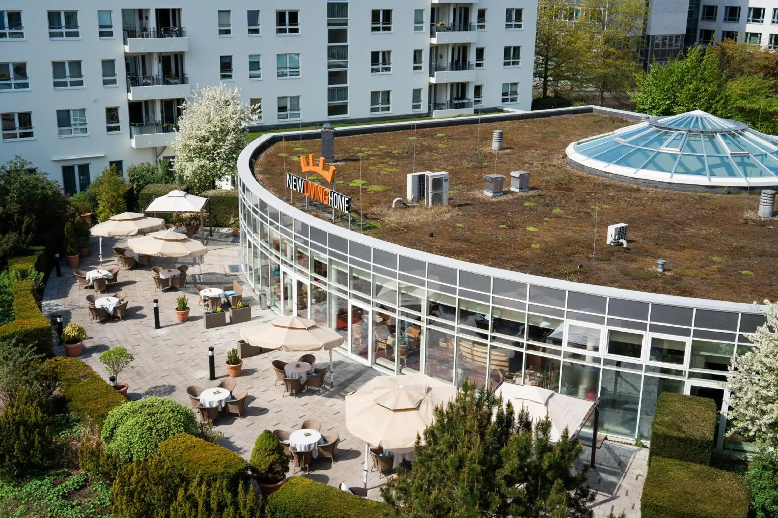 Restaurant/places to eat in New Living Home Residenzhotel Hamburg Restaurant/places to eat in New Living Home Residenzhotel Hamburg