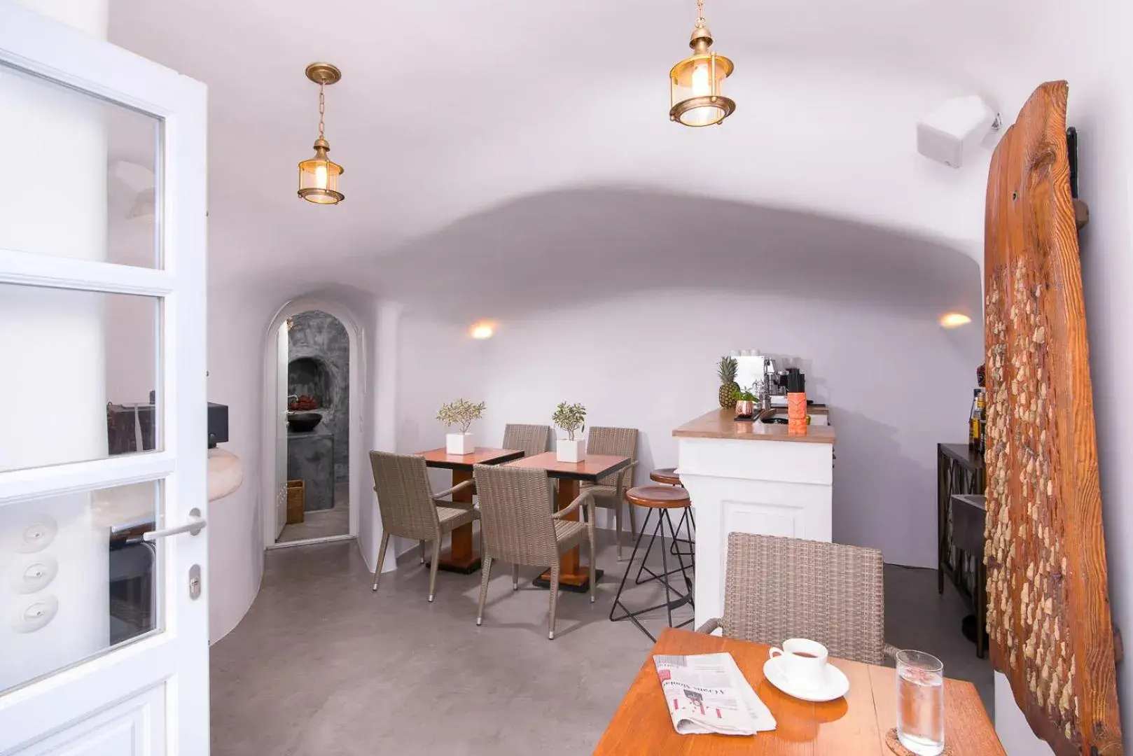 Lounge or bar in Pezoules of Oia Lounge or bar in Pezoules of Oia