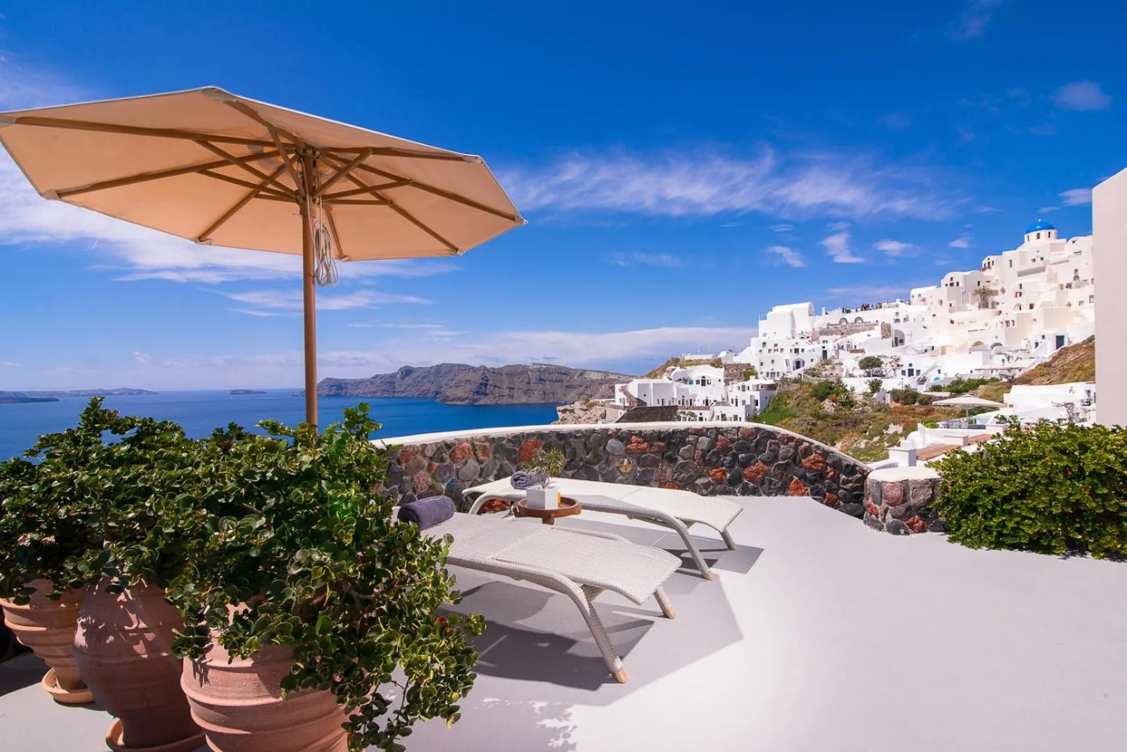 Balcony/Terrace in Pezoules of Oia