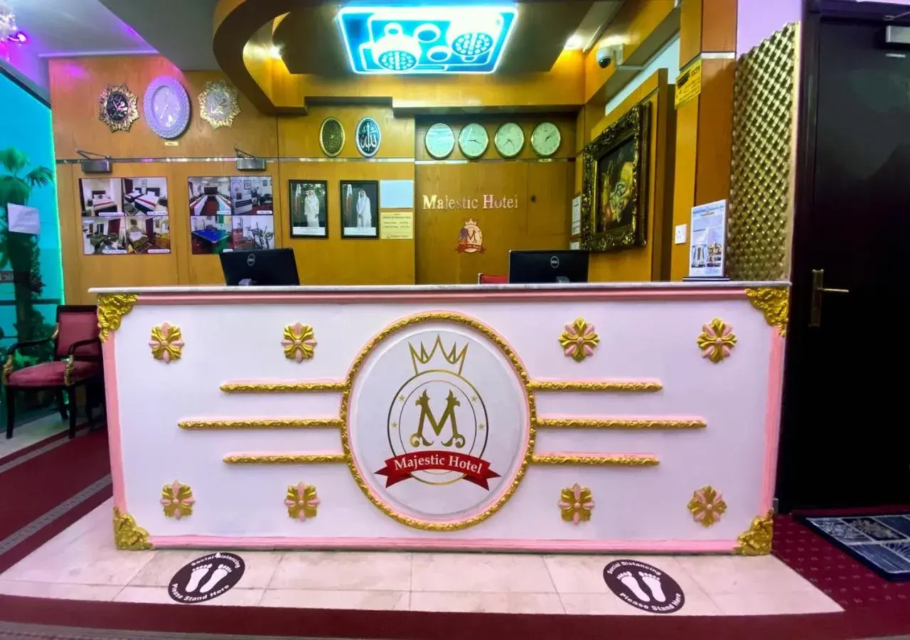 Lobby or reception in Majestic Hotel Lobby or reception in Majestic Hotel