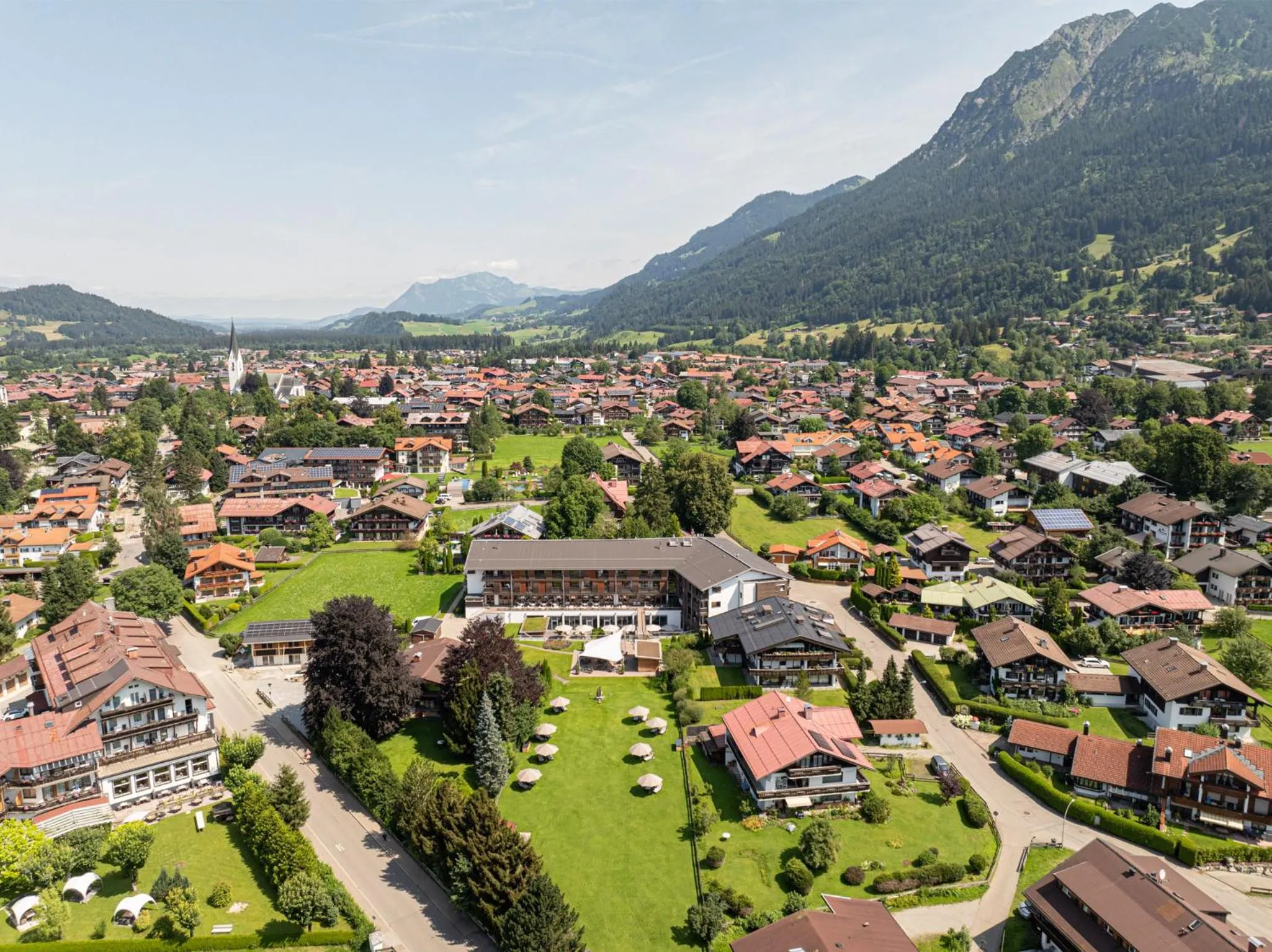 Bird's eye view in Hotel Exquisit