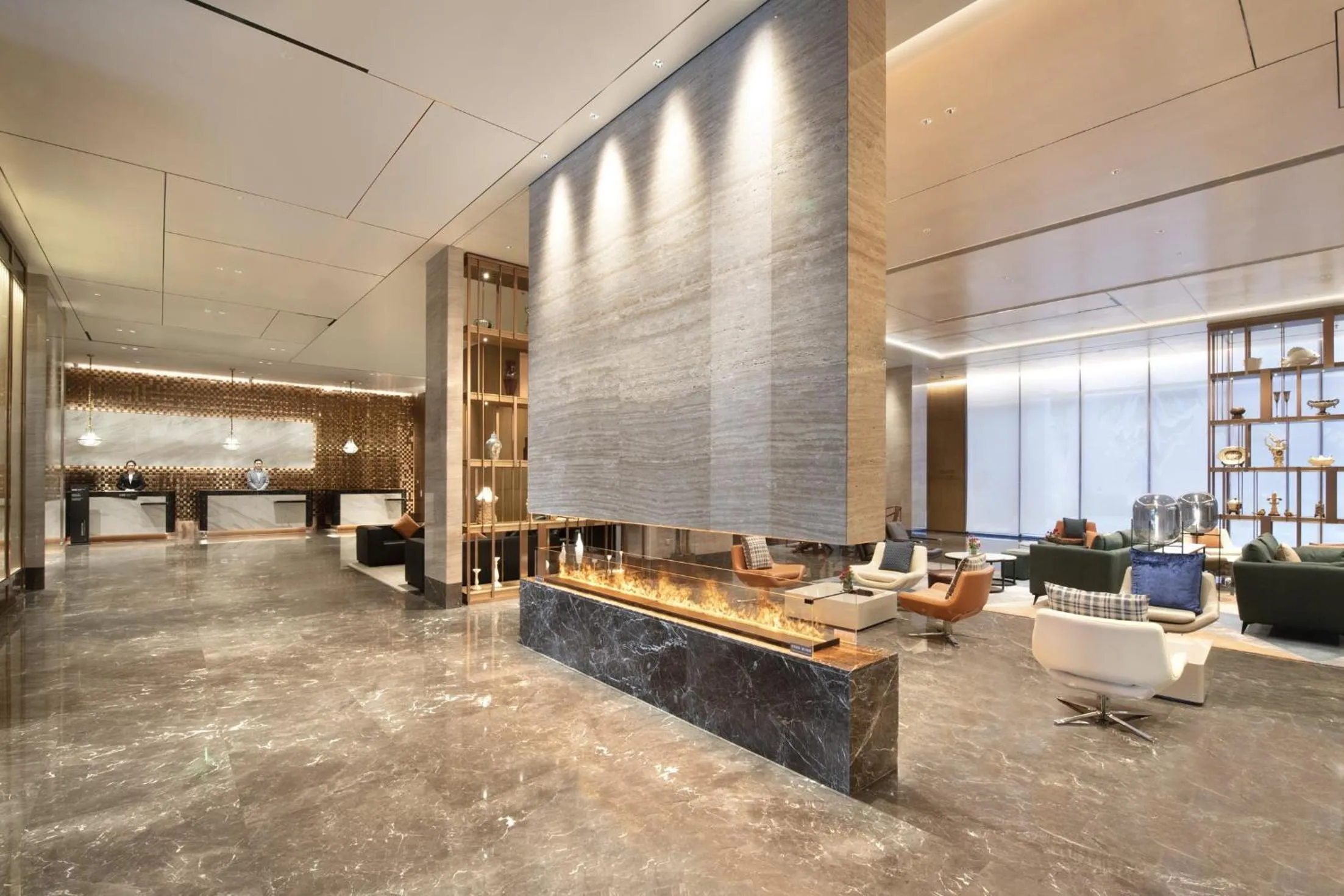 Property building in Crowne Plaza Dalian Xinghai by IHG