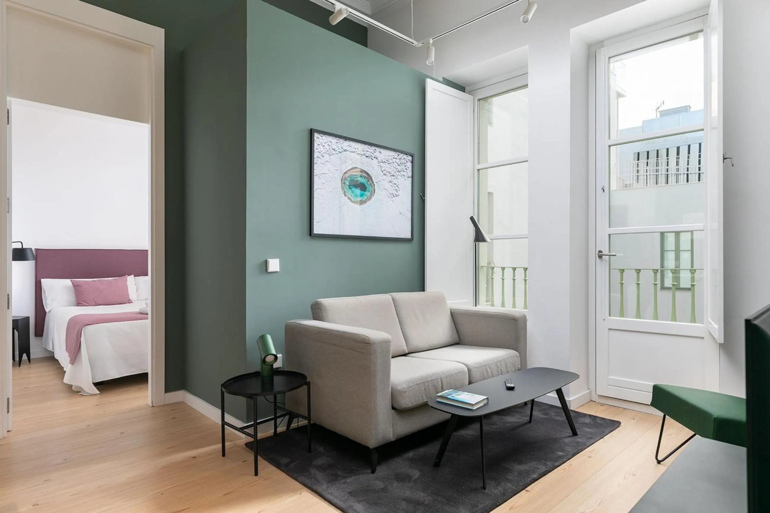 Living room, Bed in Holiday Rentals Los Salados