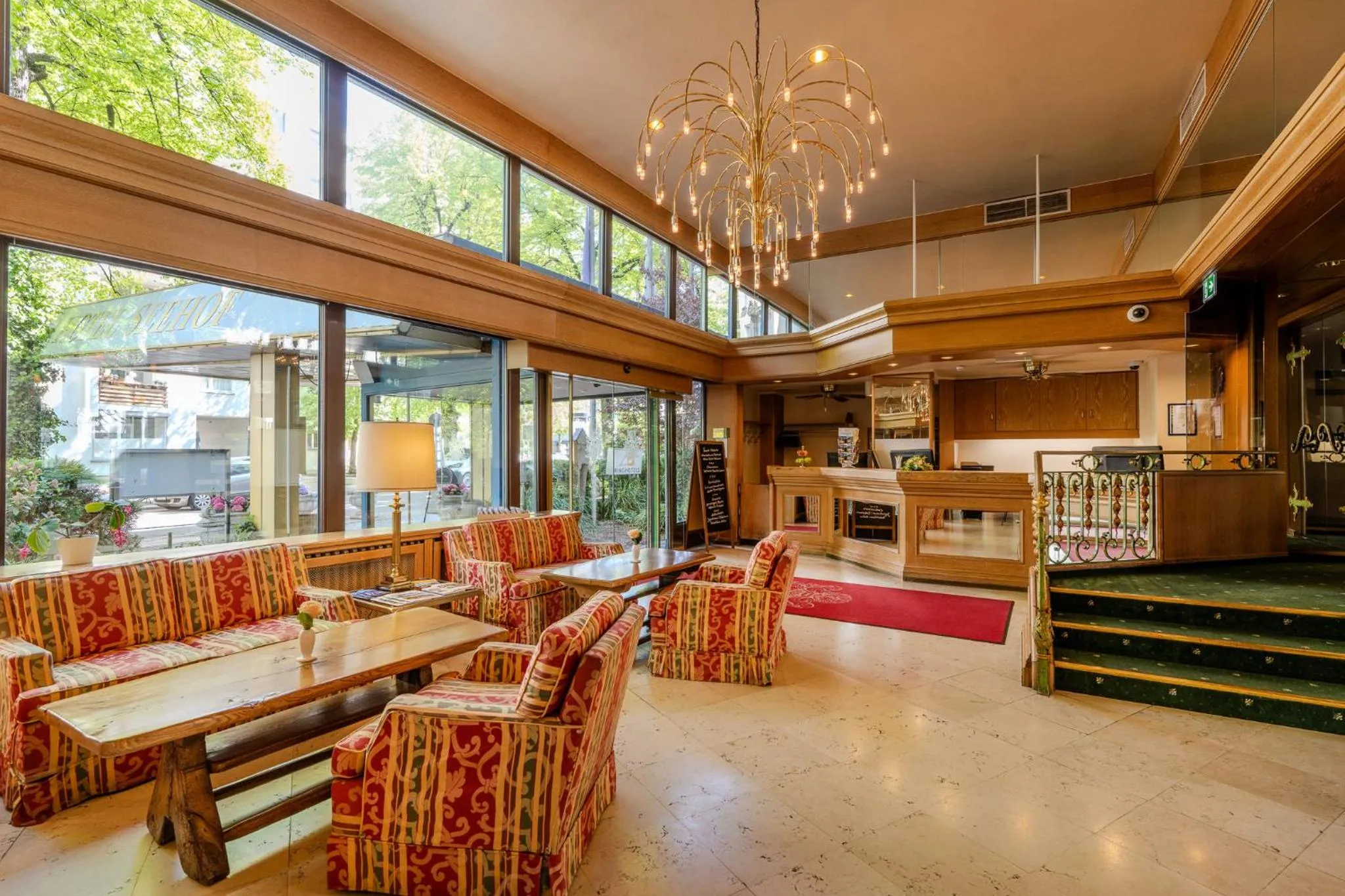 Lobby or reception in Ringhotel Seehof