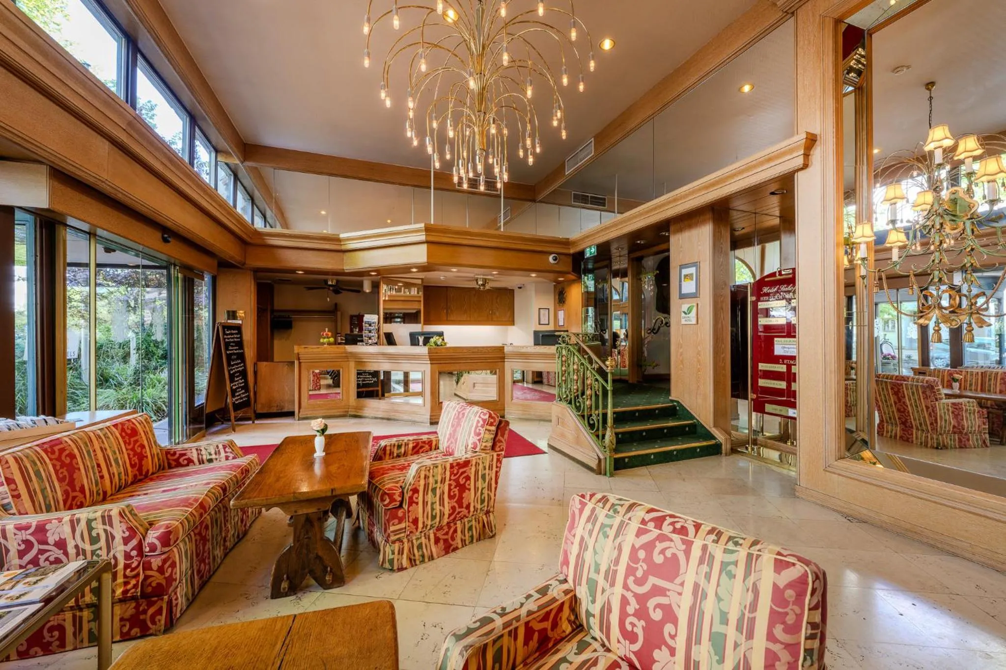 Lobby or reception in Ringhotel Seehof