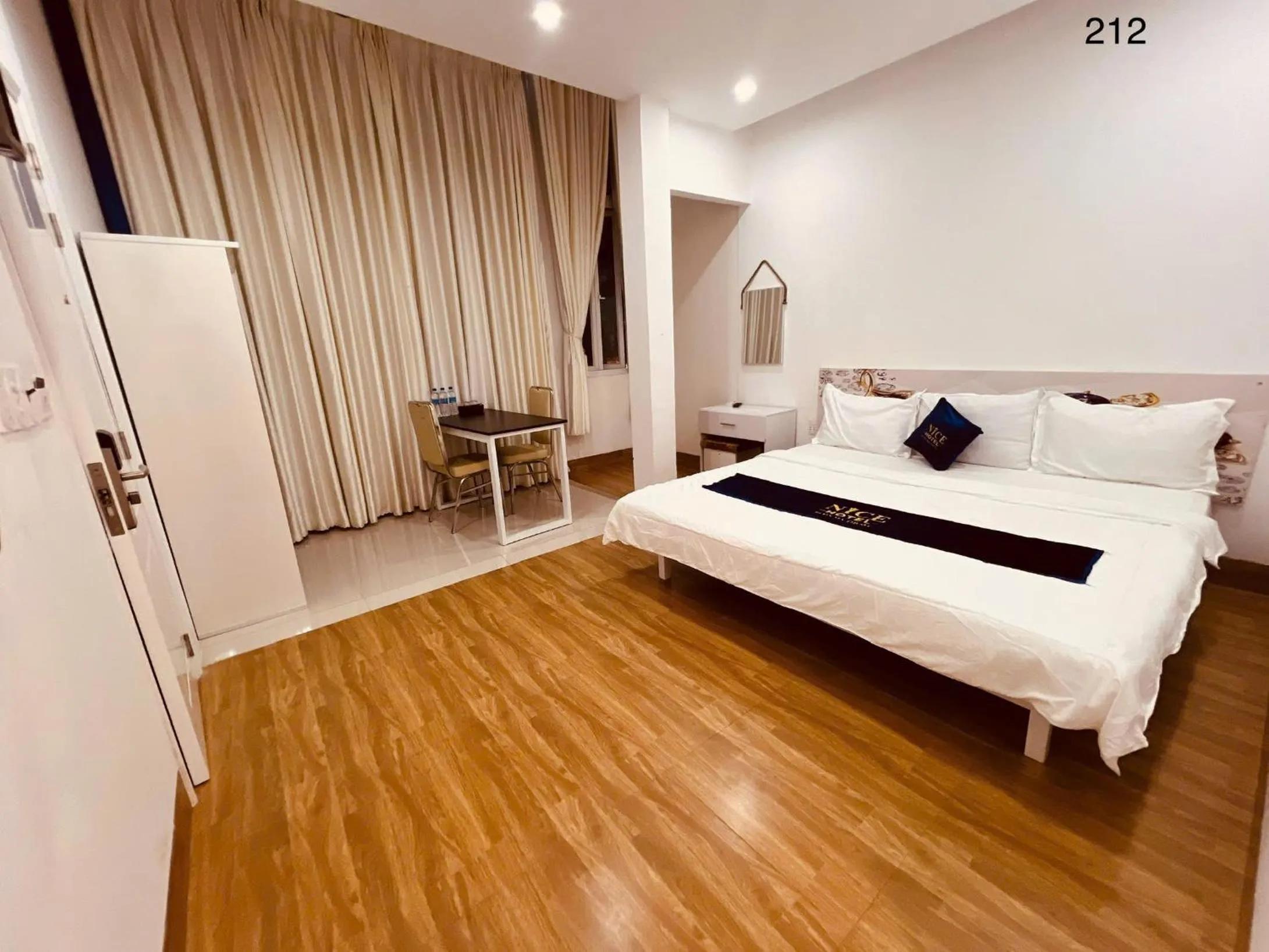 Photo of the whole room, Bed in Nice Hotel Buôn Ma Thuột