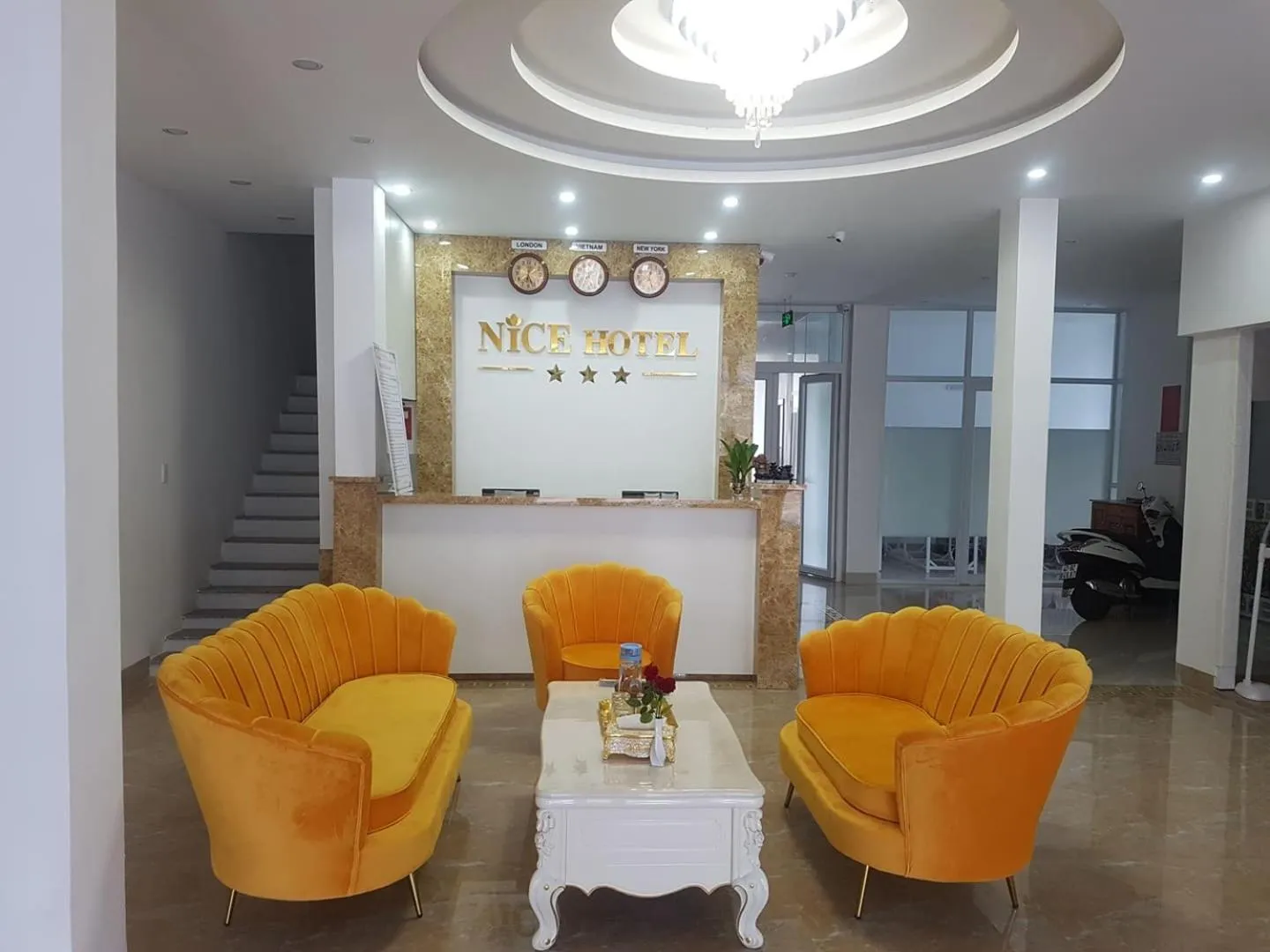 Living room in Nice Hotel Buôn Ma Thuột