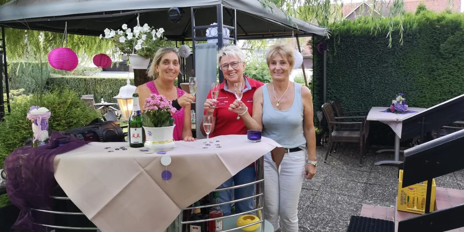 Garden in Hotel Irene