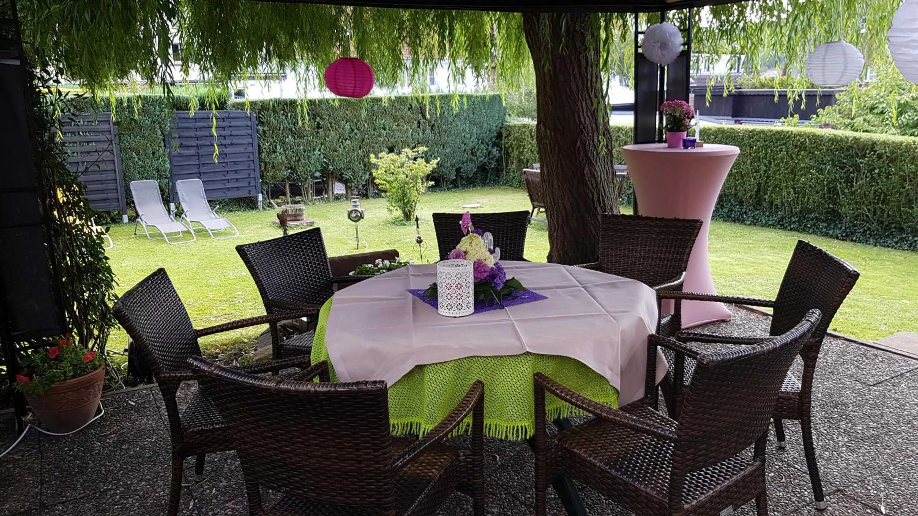 Garden in Hotel Irene