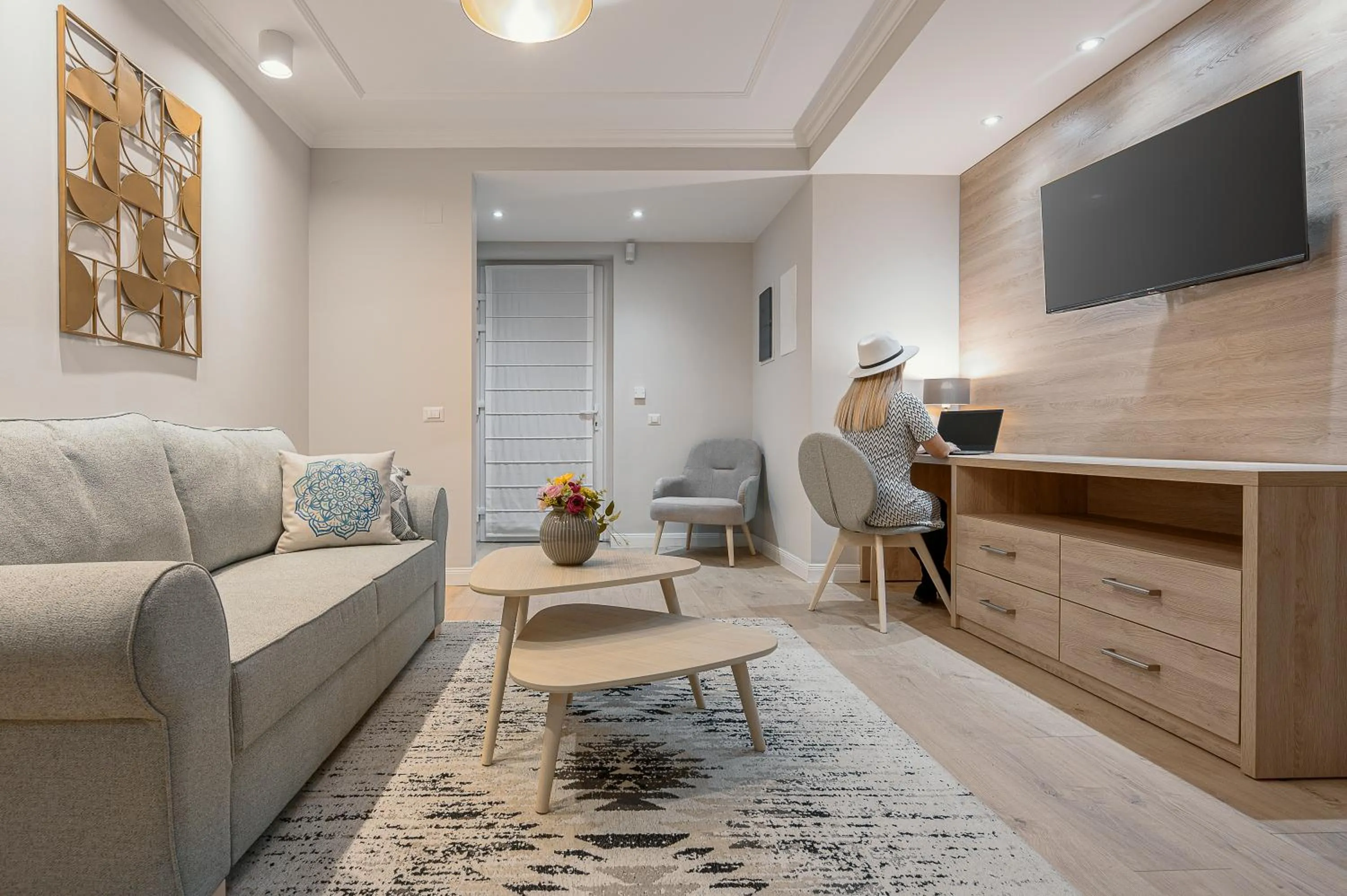 Living room in Dozsa Residence