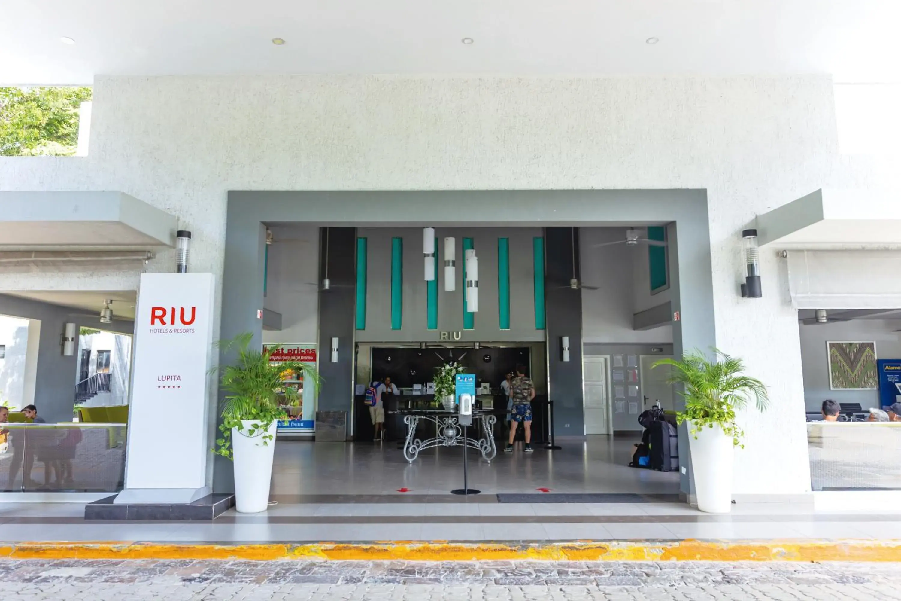 Facade/entrance in Riu Lupita - All Inclusive Facade/entrance in Riu Lupita - All Inclusive