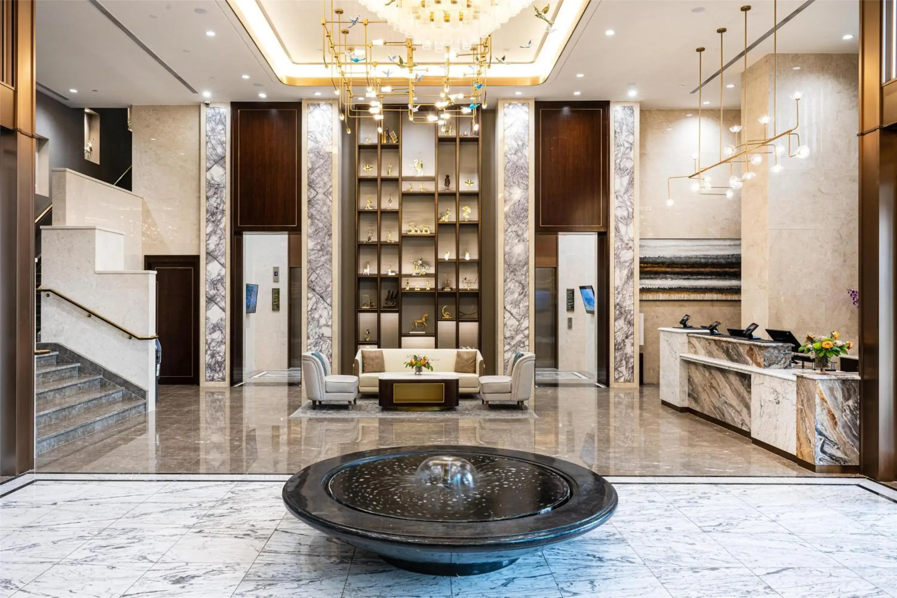 Lobby or reception in Blossom Hotel Houston, Curio Collection by Hilton Lobby or reception in Blossom Hotel Houston, Curio Collection by Hilton