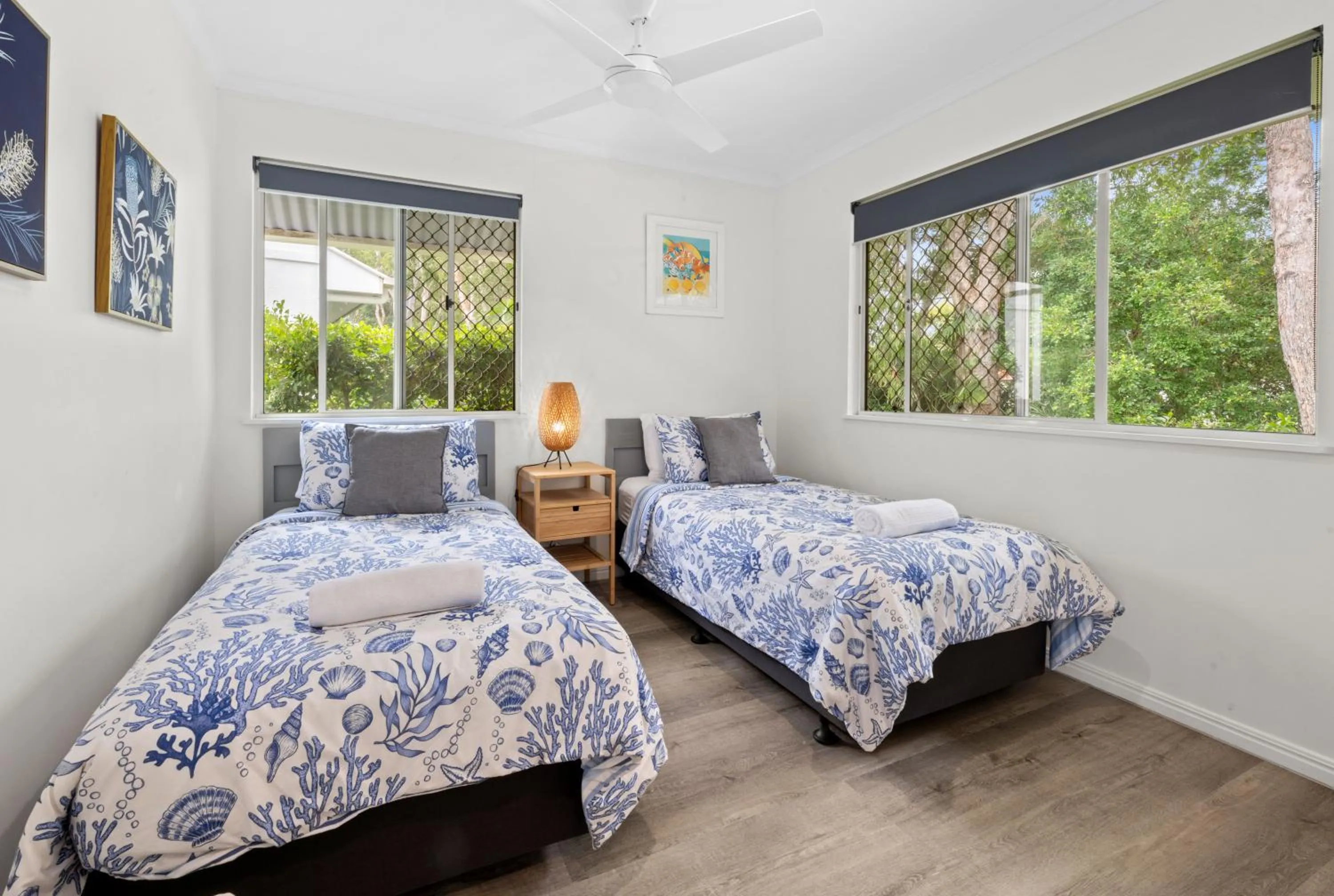 Bed in 2 Bedroom Villa In Tropical Resort