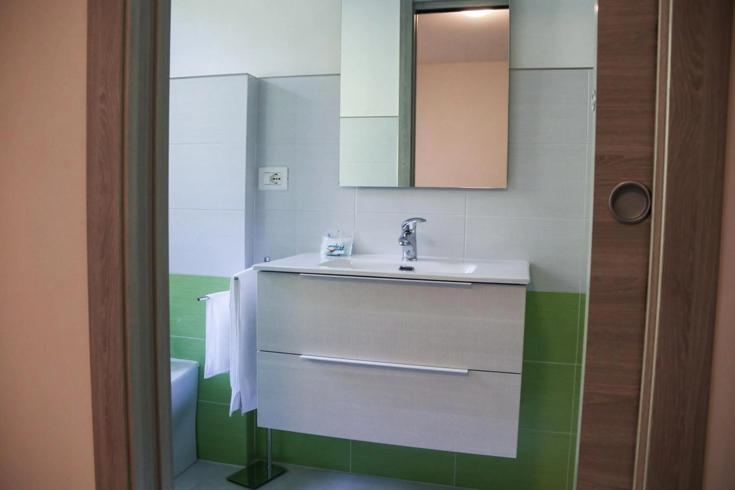 Bathroom in B&B La Quiete